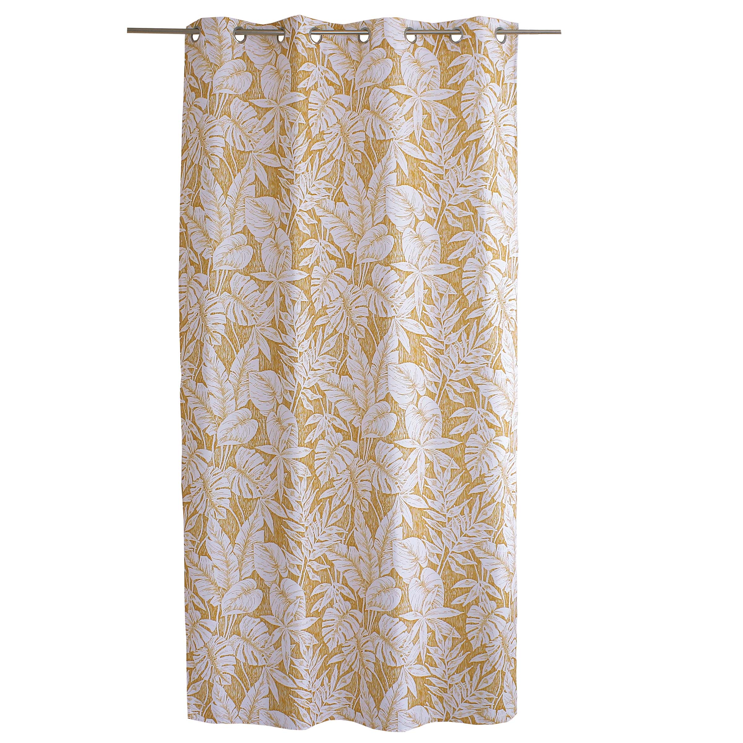 Rideau (135 x 240 cm) Bundi Jaune moutarde 5
