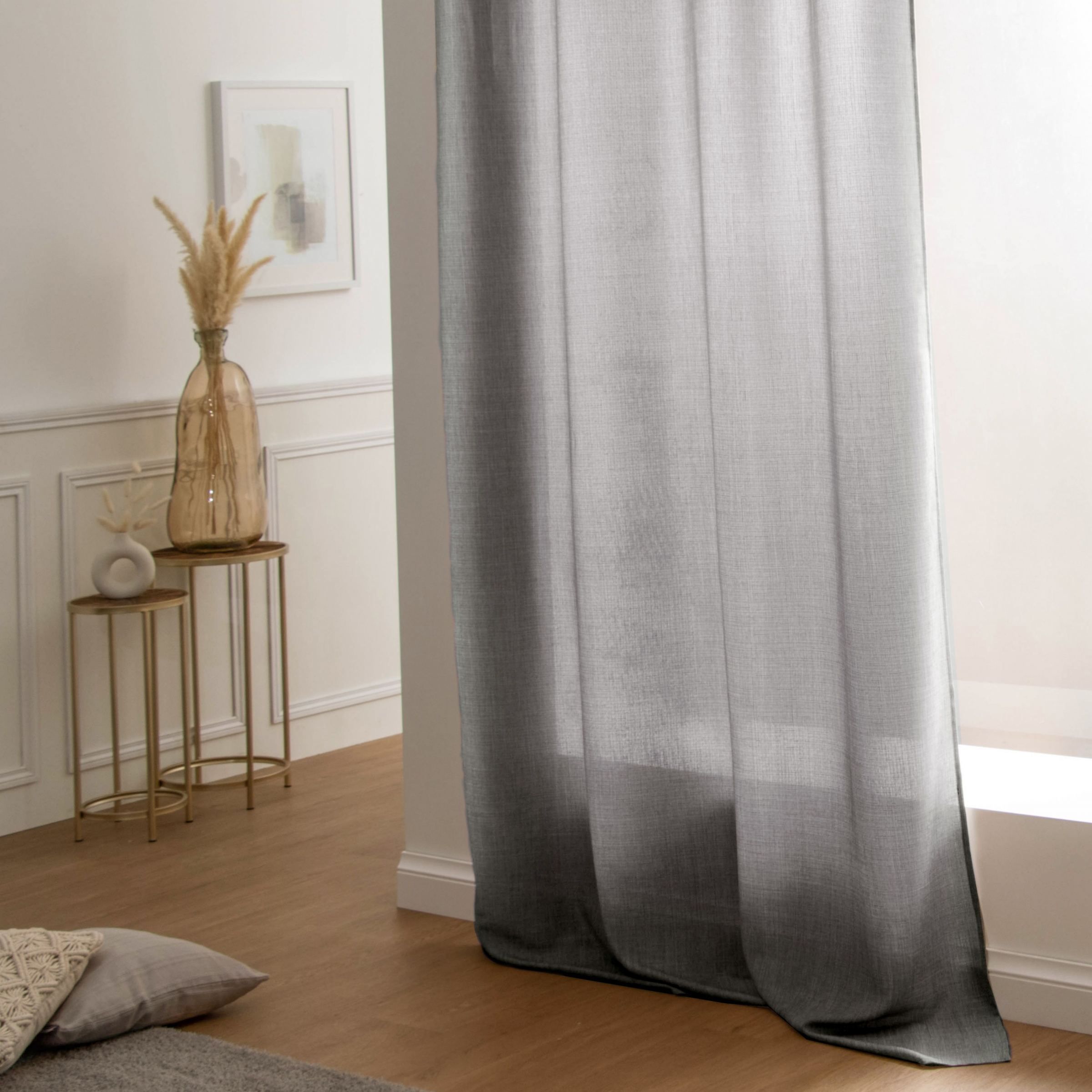 Rideau (140 x 260 cm) Béa Anthracite 1