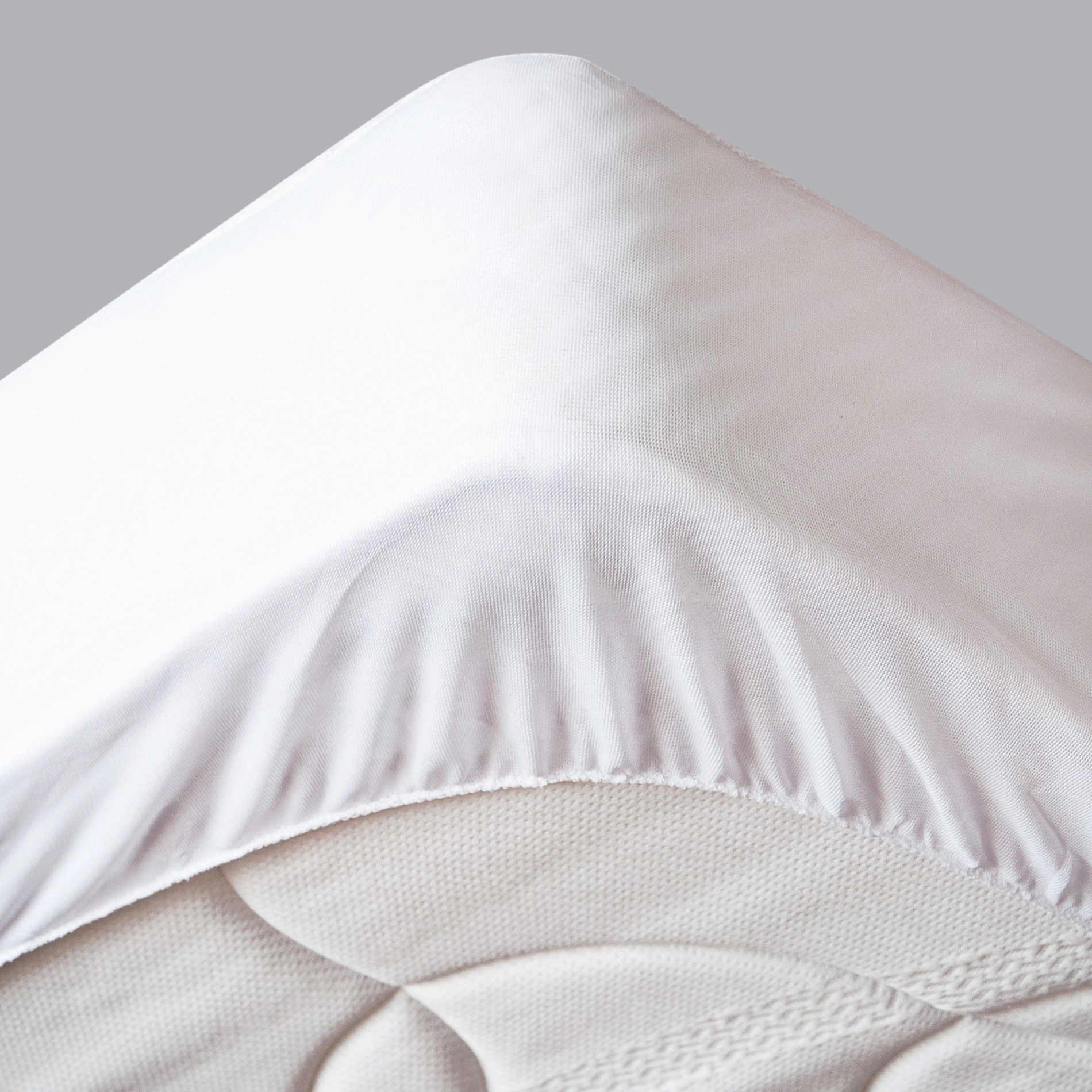 Protège-matelas imperméable (90 x 190 cm) Tricia Blanc 1