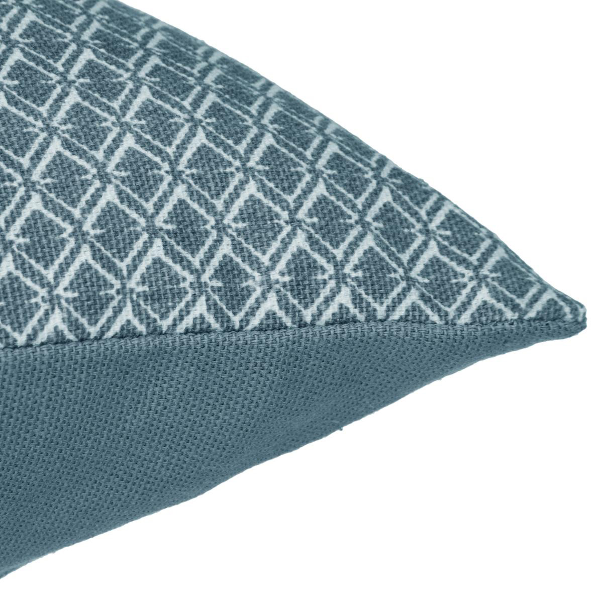 Coussin rectangulaire (50 cm) Otto Bleu canard 6