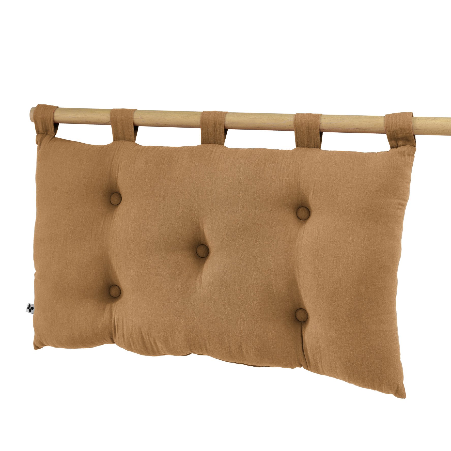 Tête de lit gaze de coton (80 cm) Gaïa Camel 3