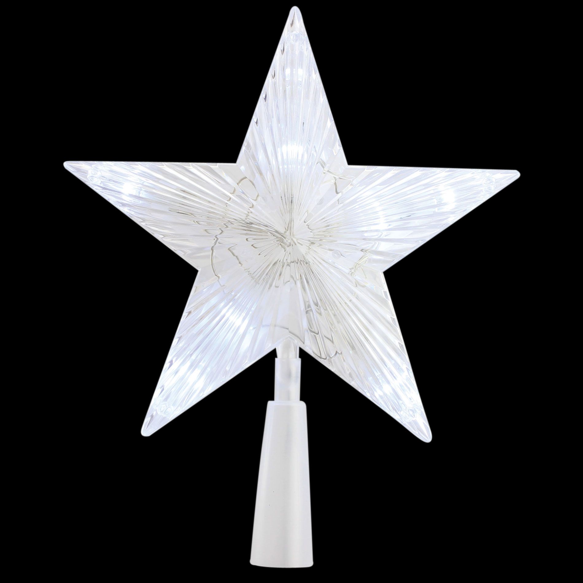 Cimier de sapin lumineux Aludra Blanc froid 2