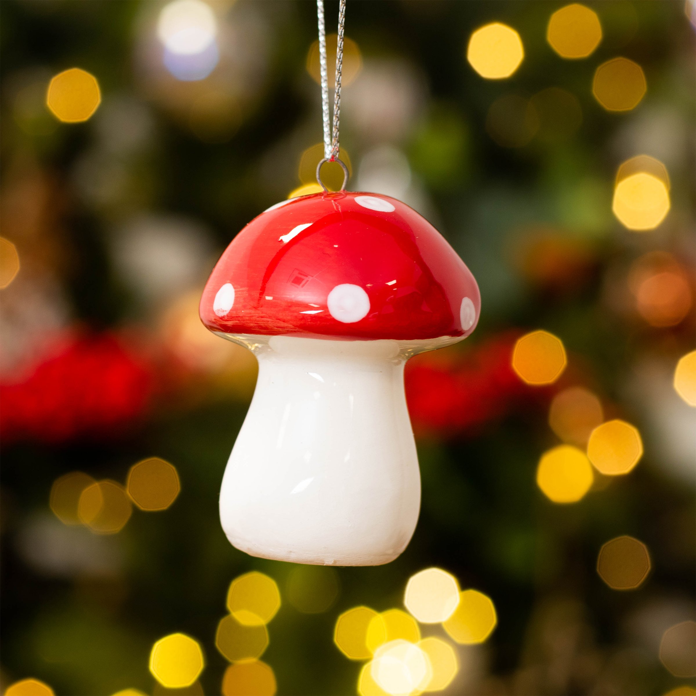 Champignon à suspendre Simple Rouge 1