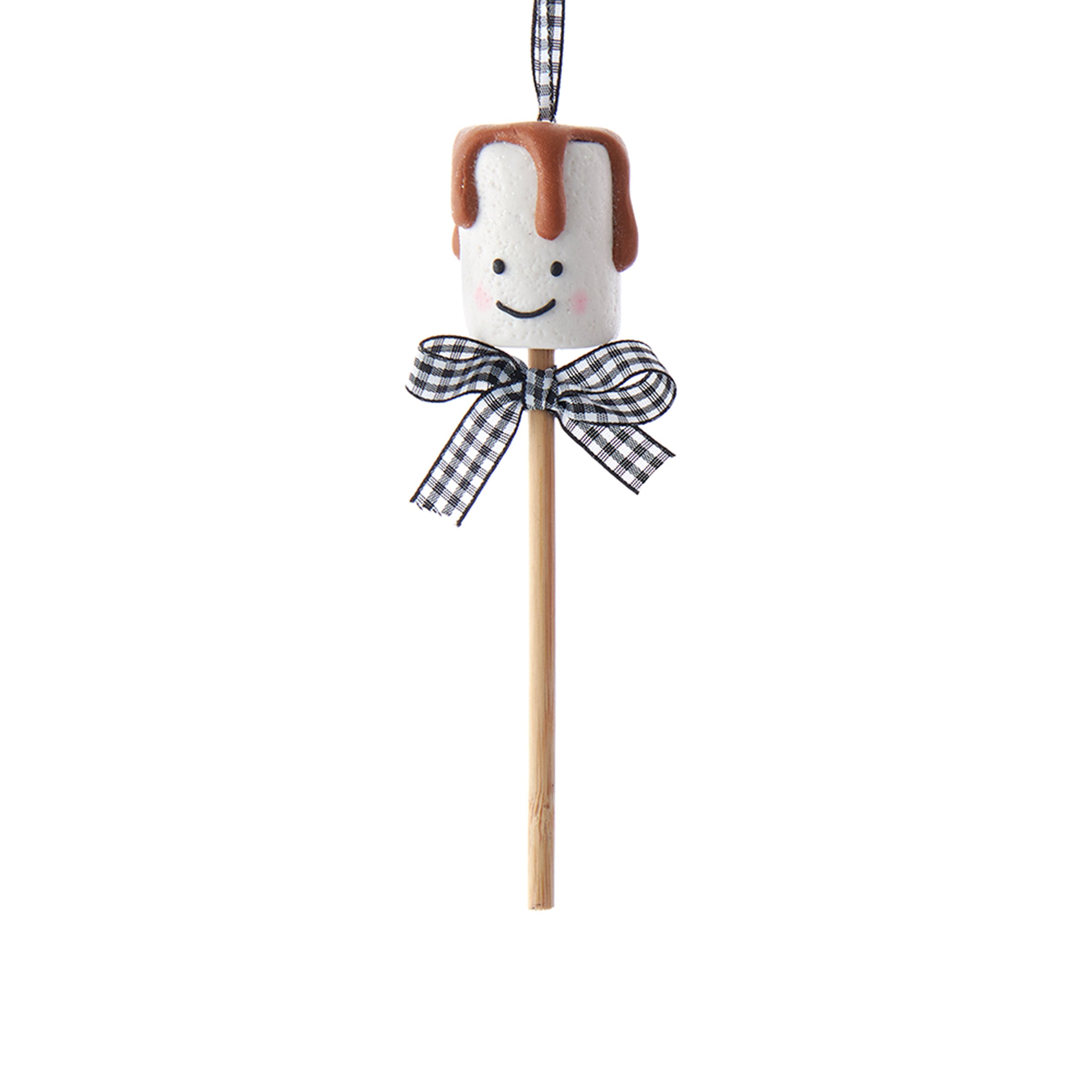 Bonbon à suspendre Marshmallow Marron 1
