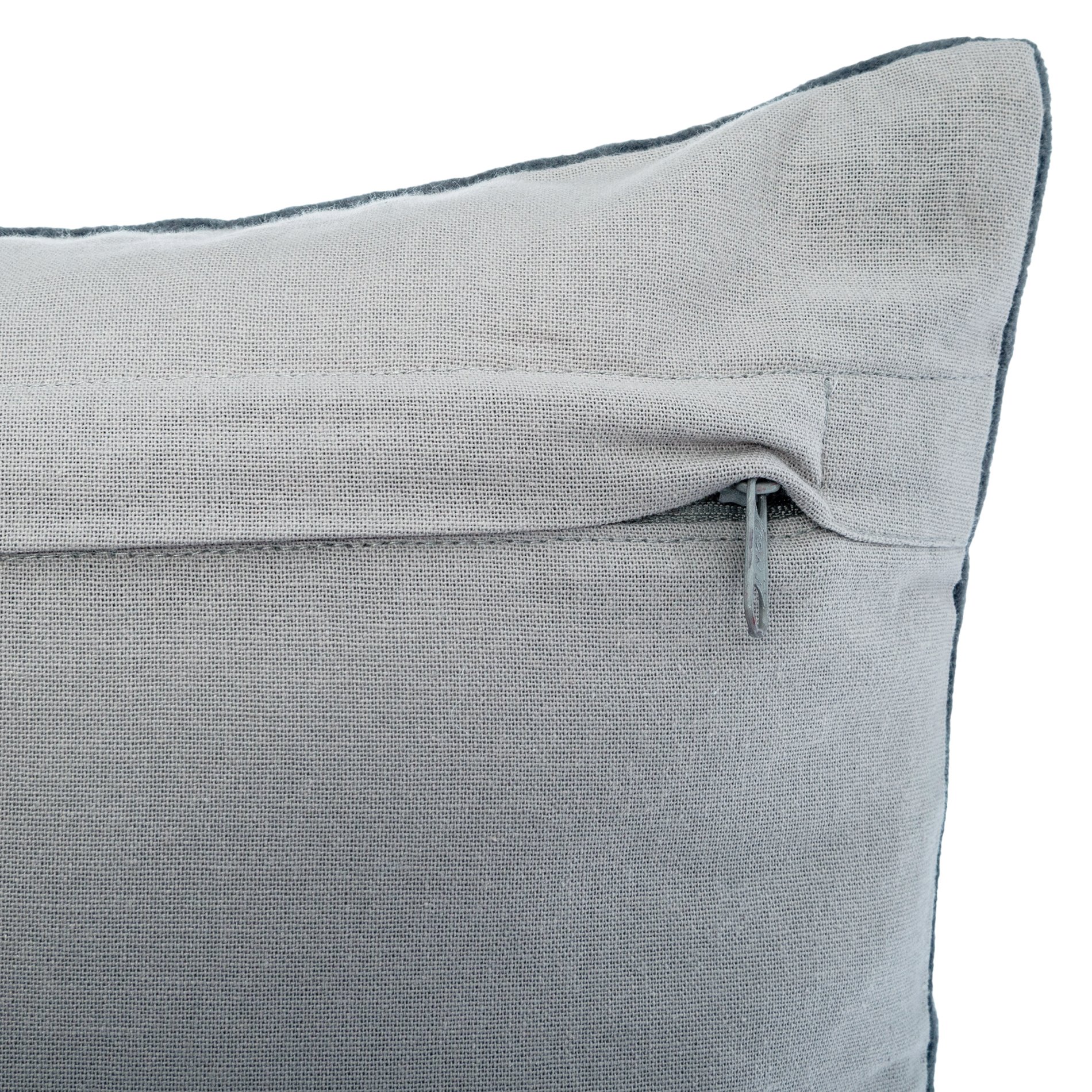 Coussin carré (40 cm) Patch Gris 3