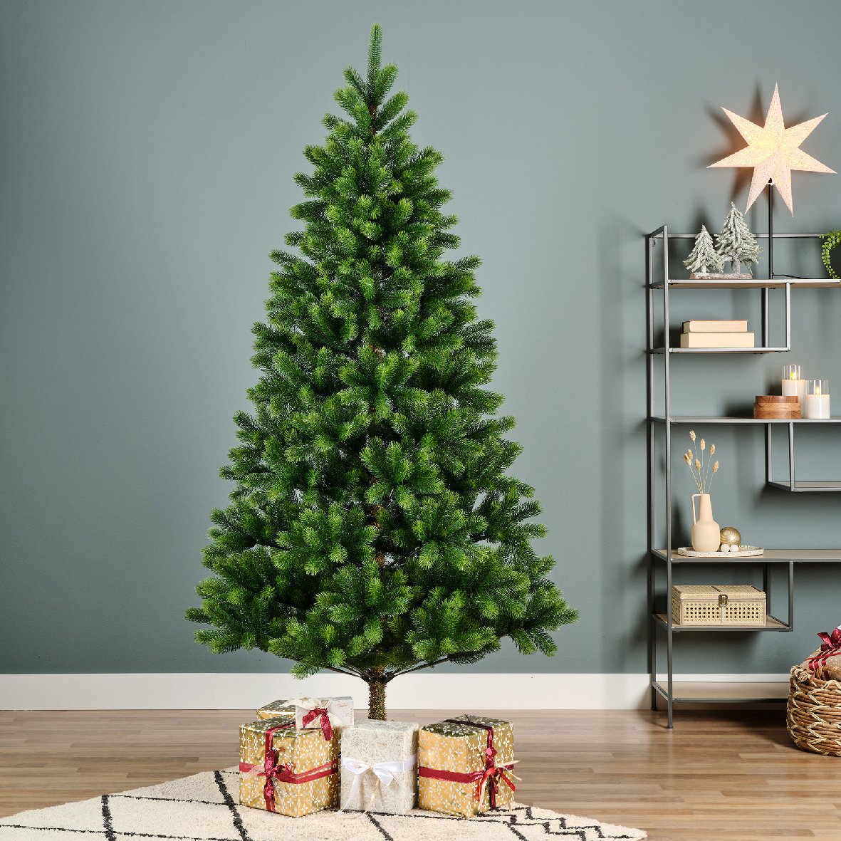 Sapin artificiel de Noël Ottawa H240 cm Vert sapin 1