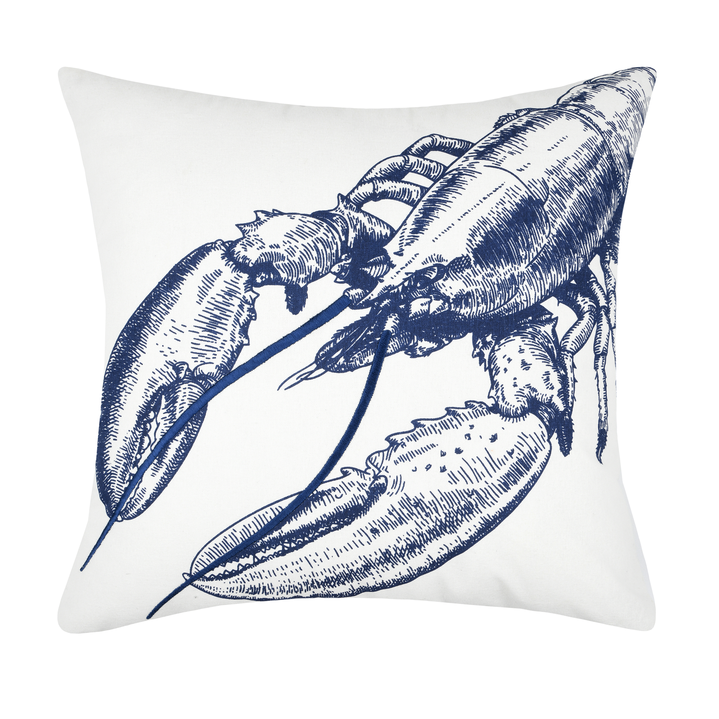 SHELLFISH COUSSIN 45X45 MARINE