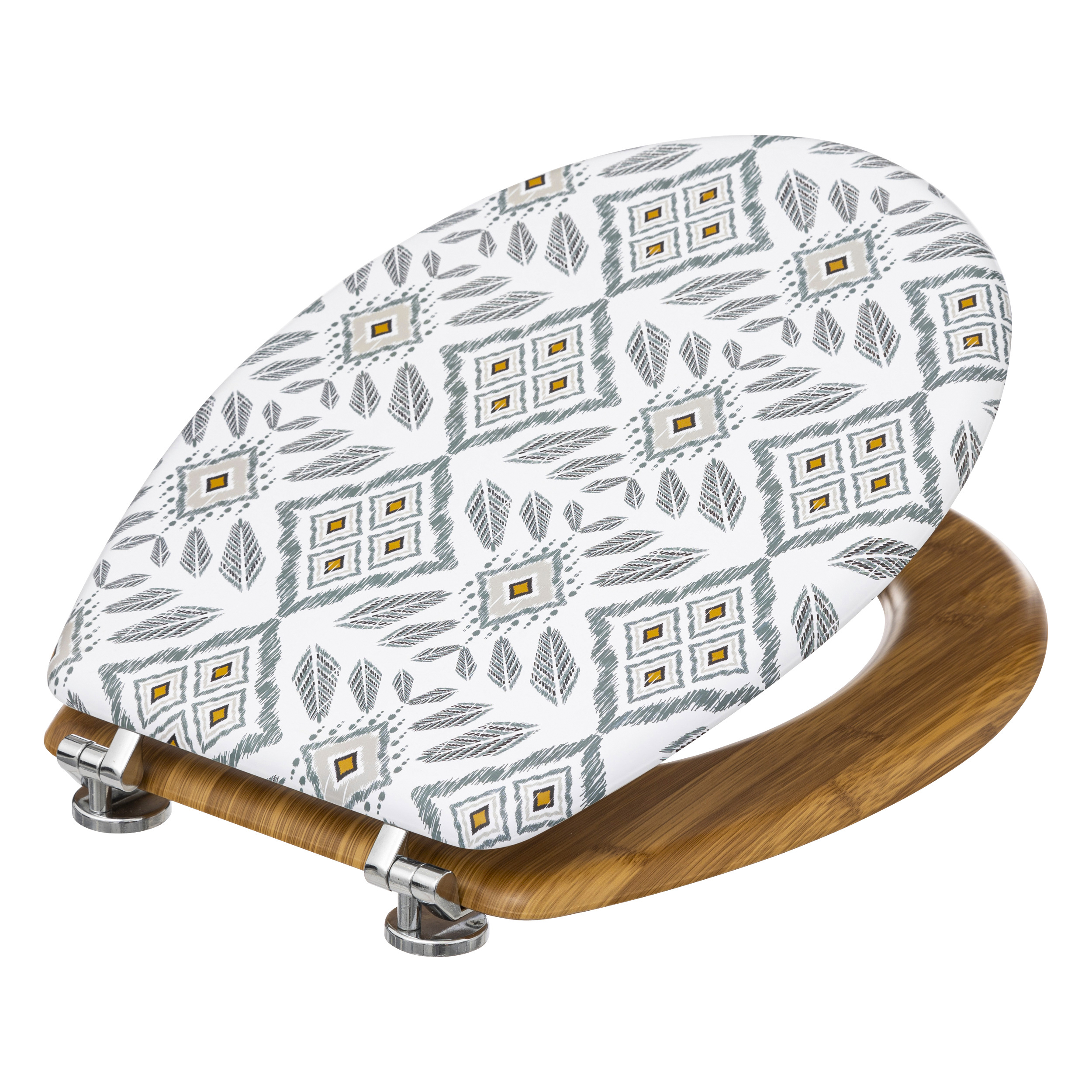 ABATTANT HAPACHE L, 36 x P, 42,5 x H, 5,35 cm Multicolore