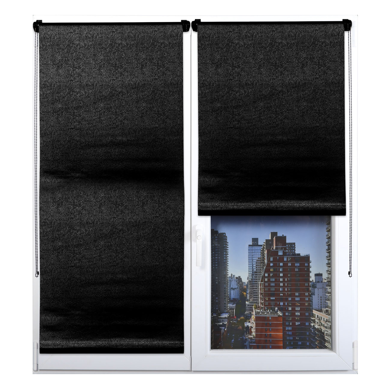STORE ENROULEUR OCCULTANT TEXTURE 75X180CM - NOIR
