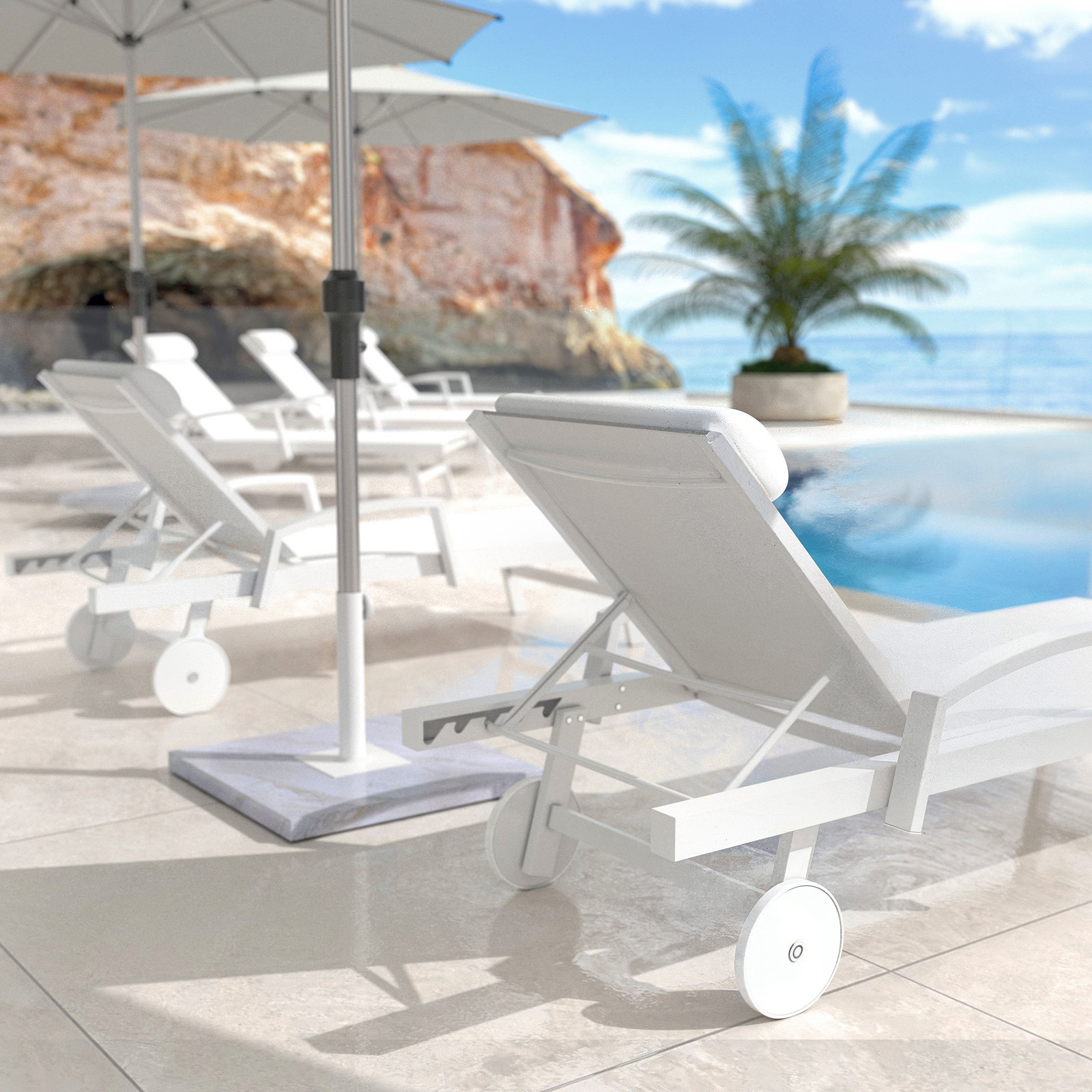 Transat texaline Pirae - Blanc