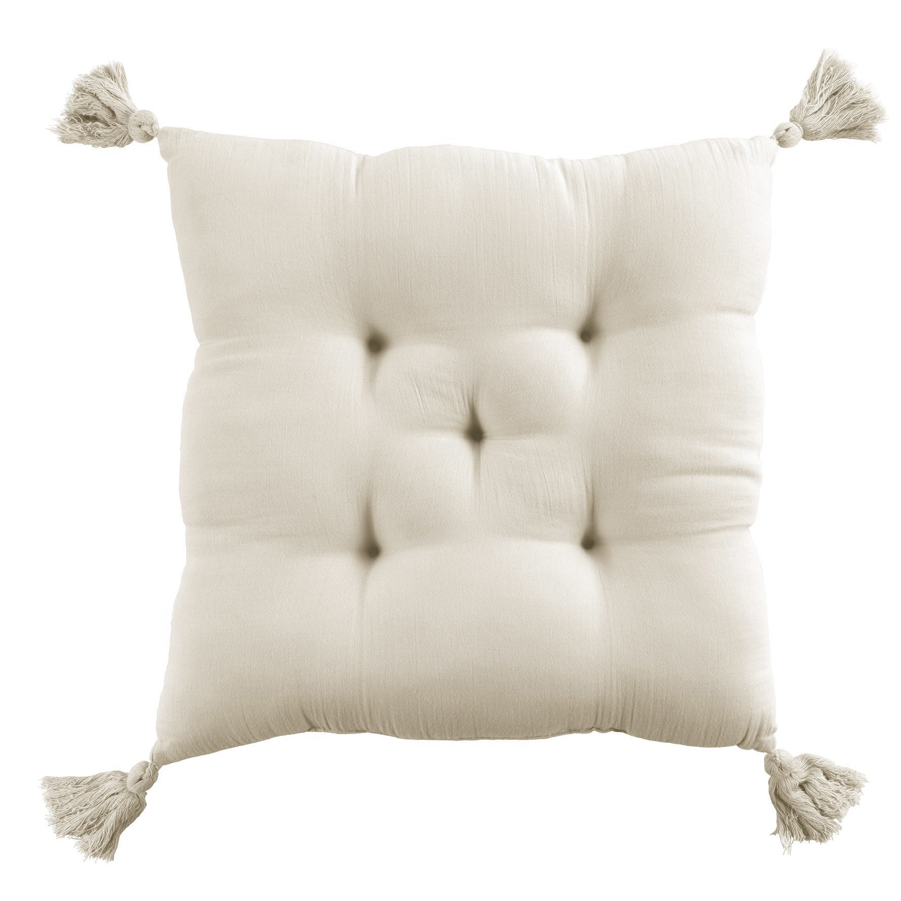 Coussin de chaise (40 cm) Gaïa Beige pampa 2