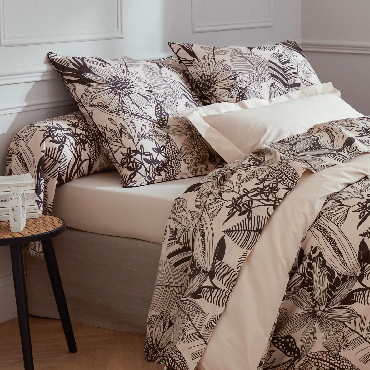 ALBA NOIR HOUSSE DE COUETTE 240X220