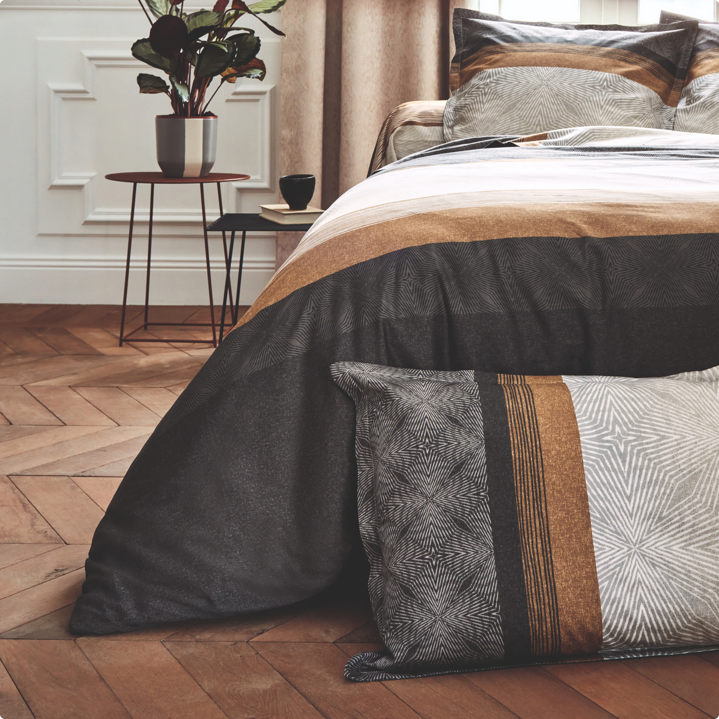 TIAGO NOIR HOUSSE DE COUETTE 280X240