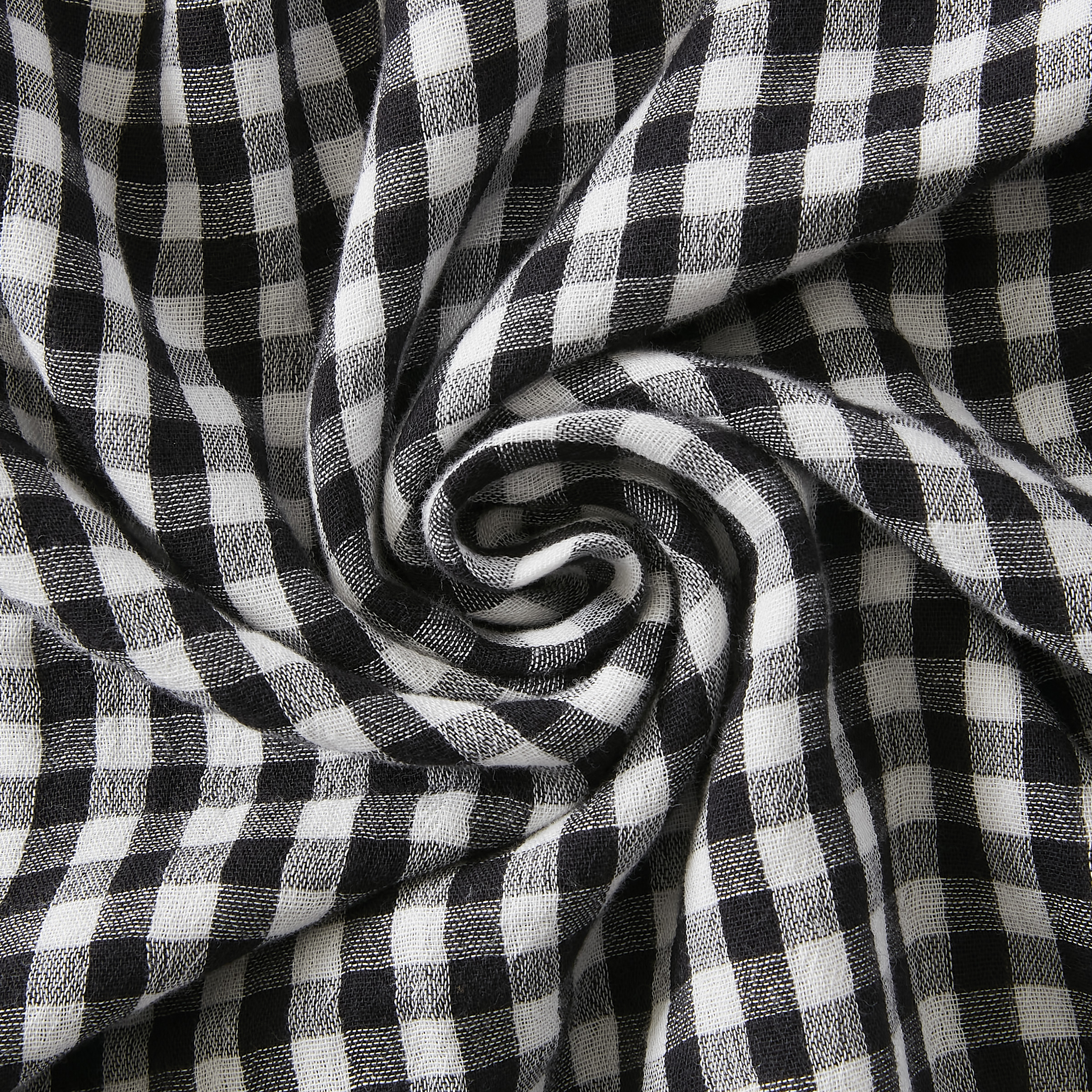 Nappe rectangle 150 x 350 cm Gaze de coton tissŽe teinte VICKIE Truffe