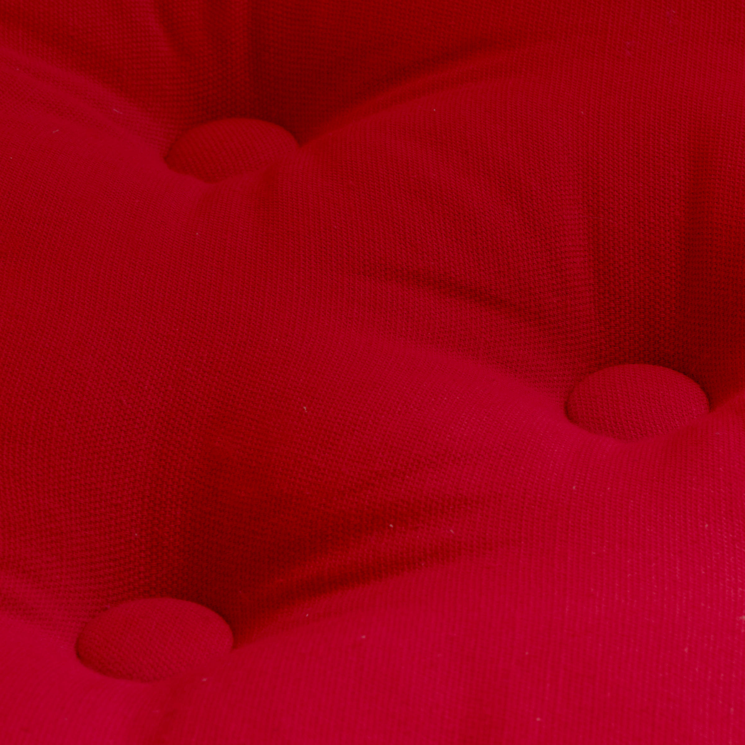Coussin de sol coton (40 x 40 cm) Pixel Rouge