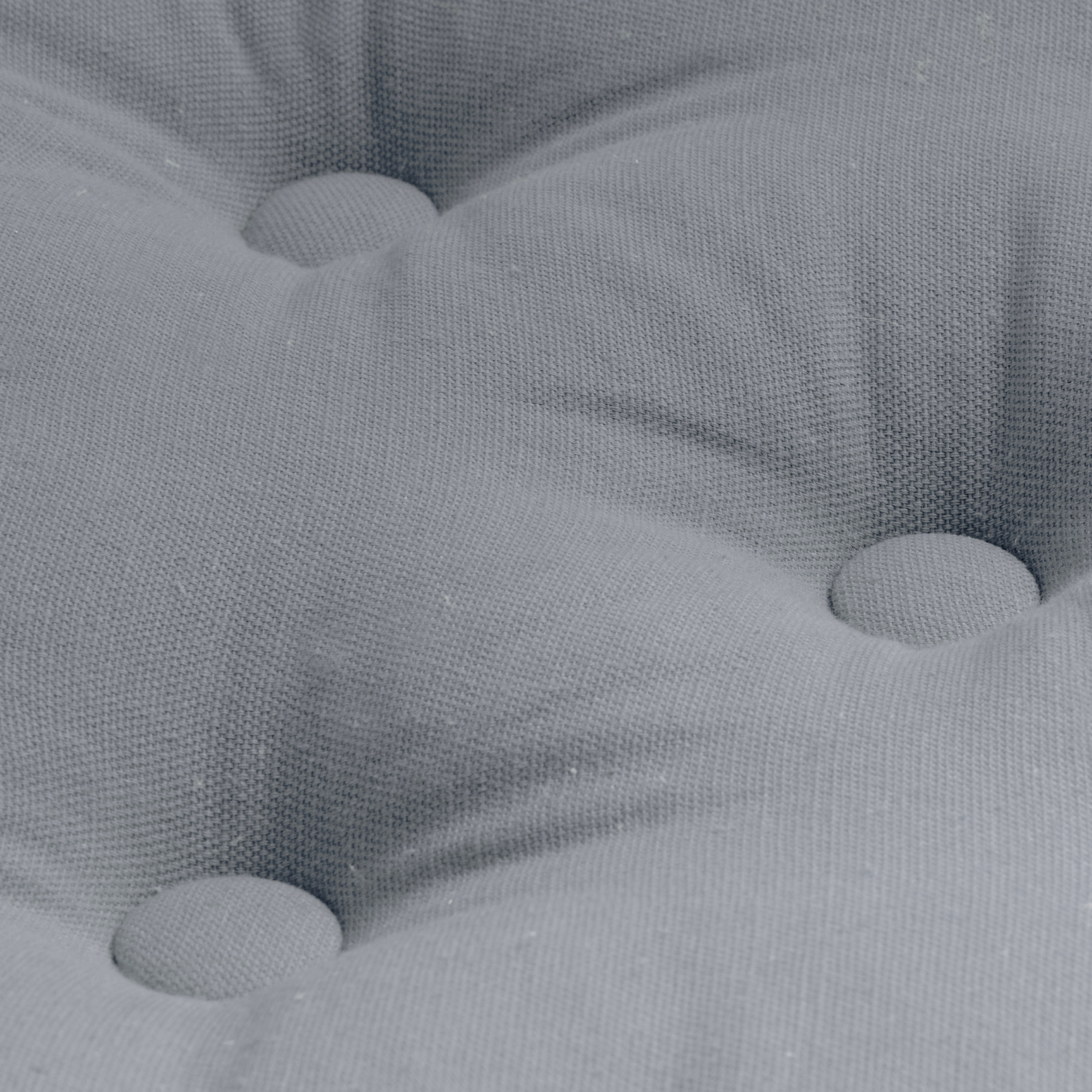Coussin de sol coton (40 x 40 cm) Pixel Gris