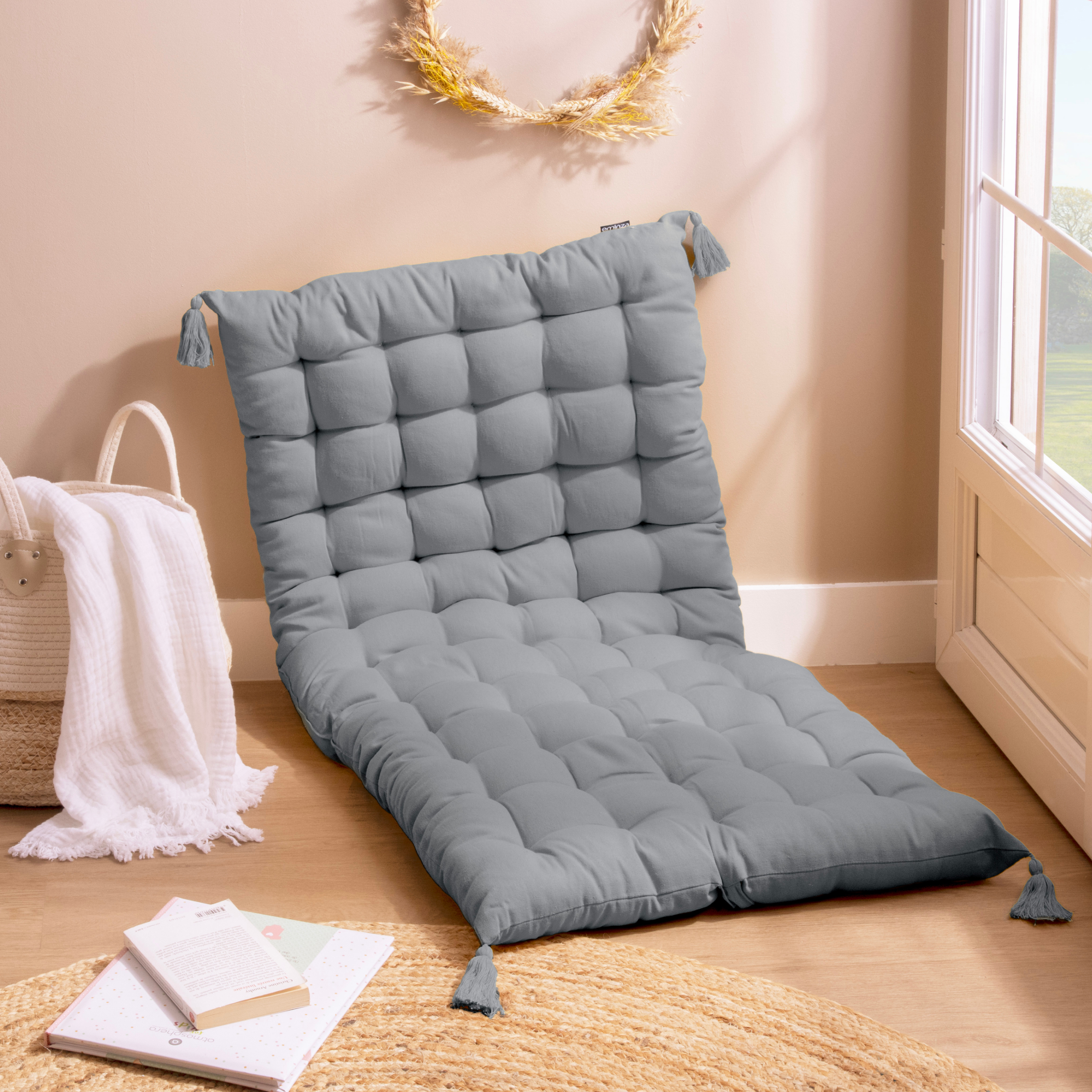 Matelas de sol (L120 cm) Pixel Gris 1