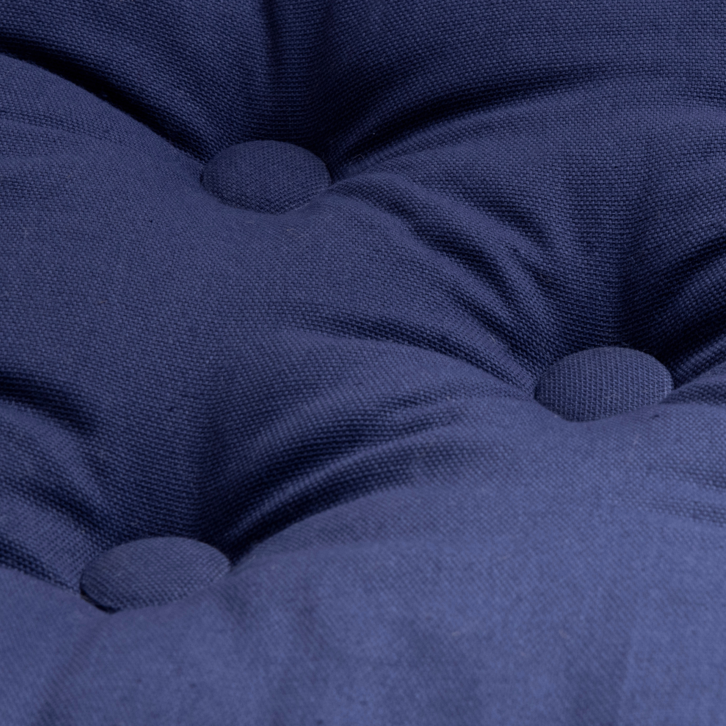 Coussin de sol (50 x H10 cm) Pixel Bleu marine 2