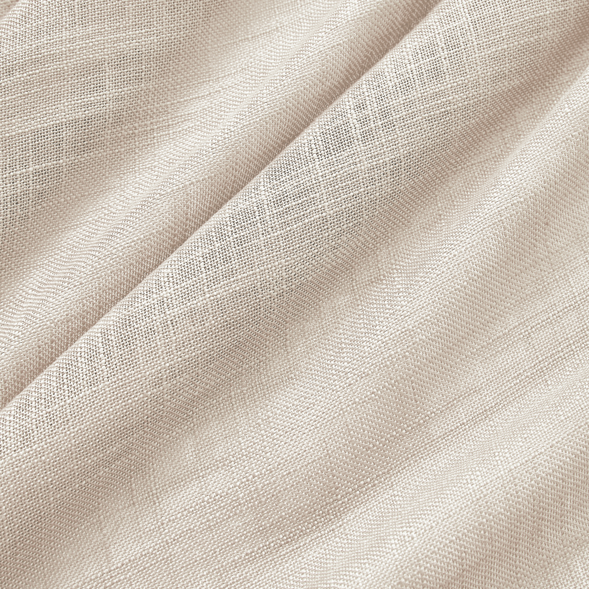 Voilage galon fronceur effet lin (140 x 240 cm) Robin Beige