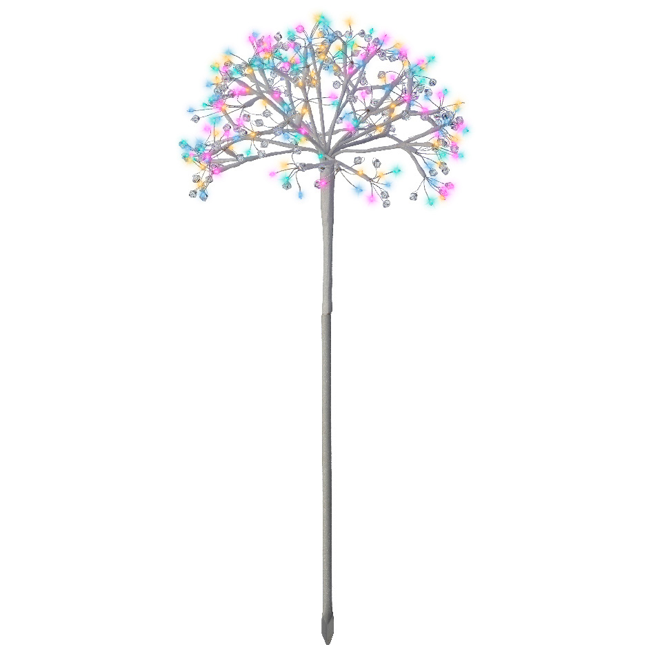 Branche lumineuse 192 LED (H75 cm) Arbre de Noël Multicolore