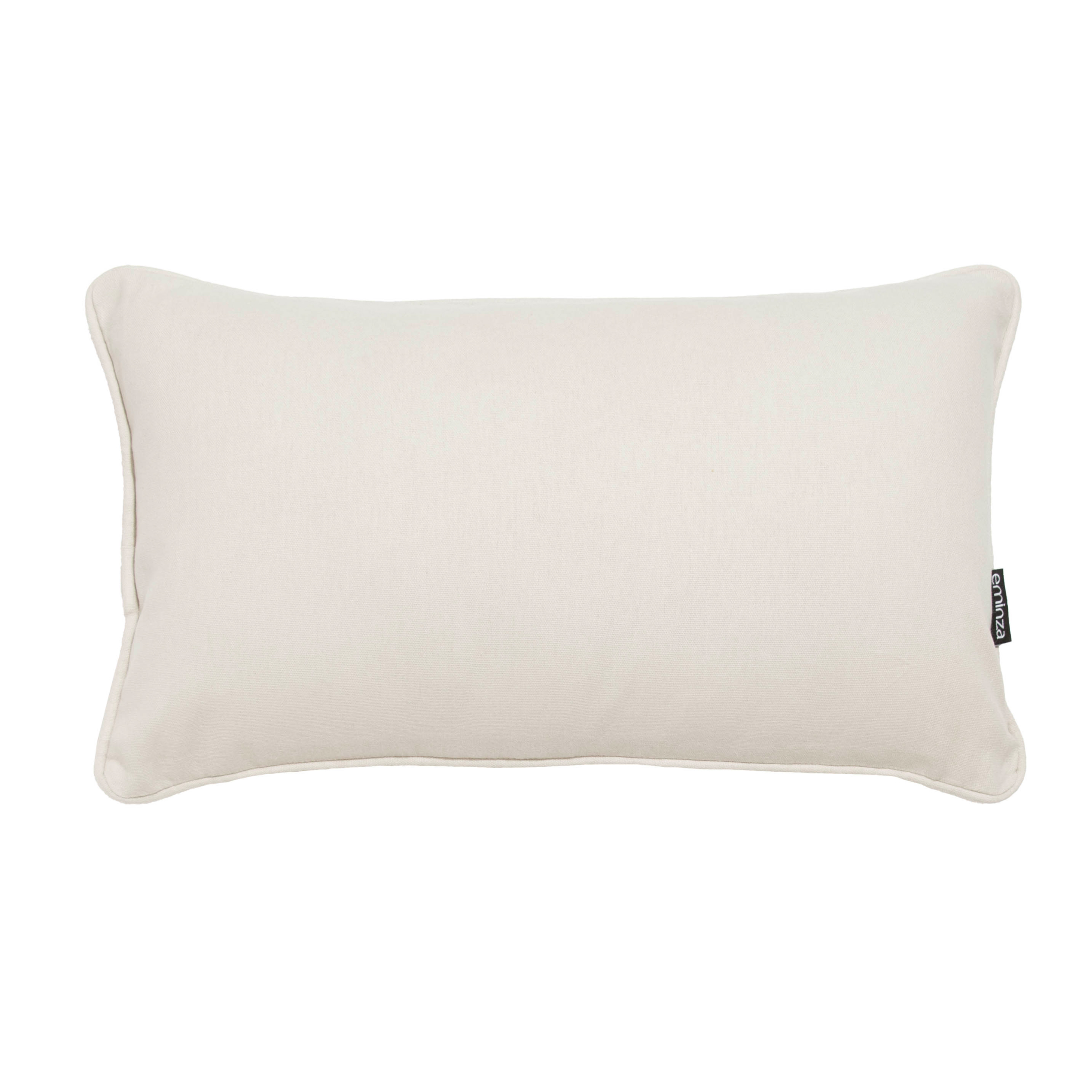 Coussin rectangulaire coton (30 x 50 cm) Pixel Beige