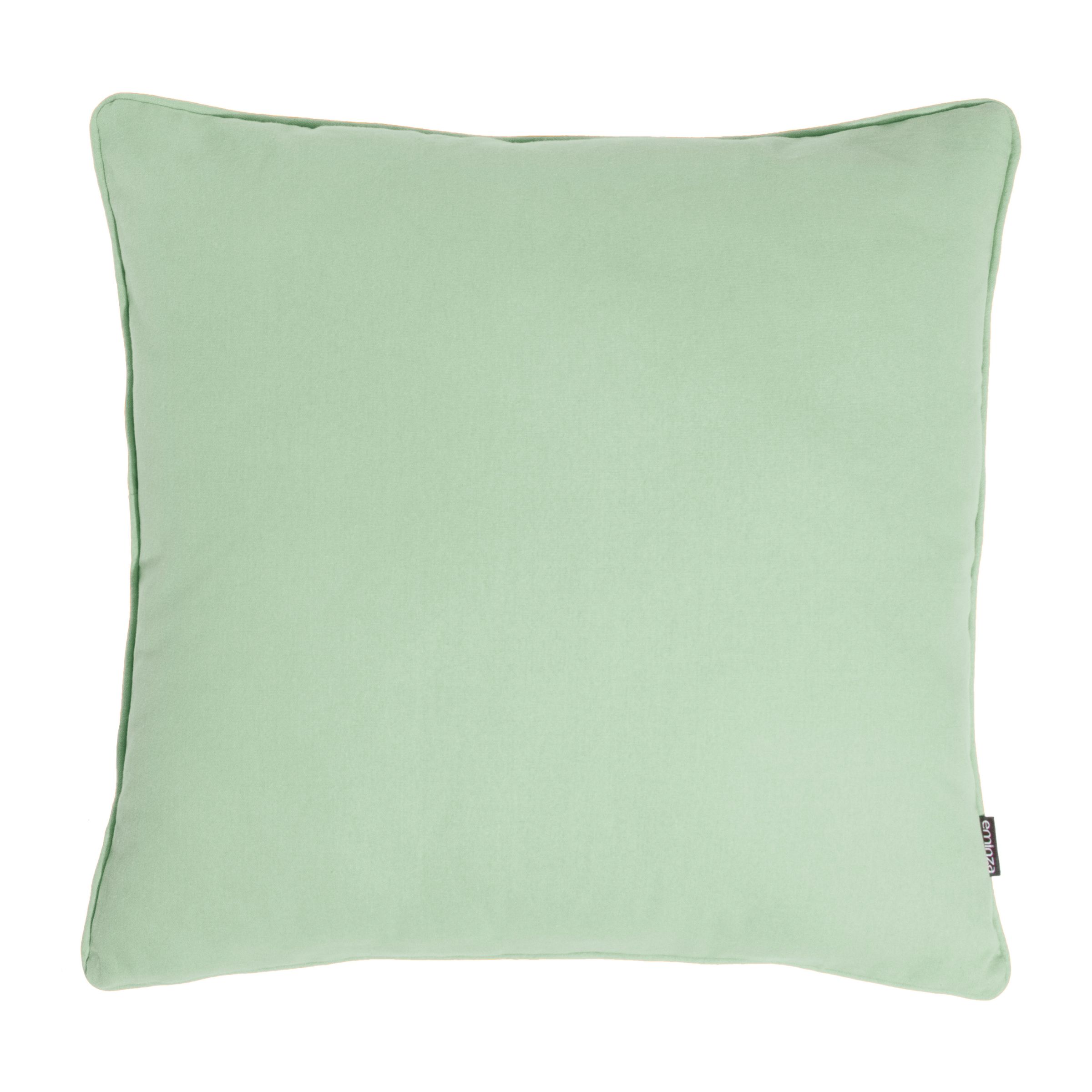 Coussin carré coton (60 x 60 cm) Pixel Vert menthe