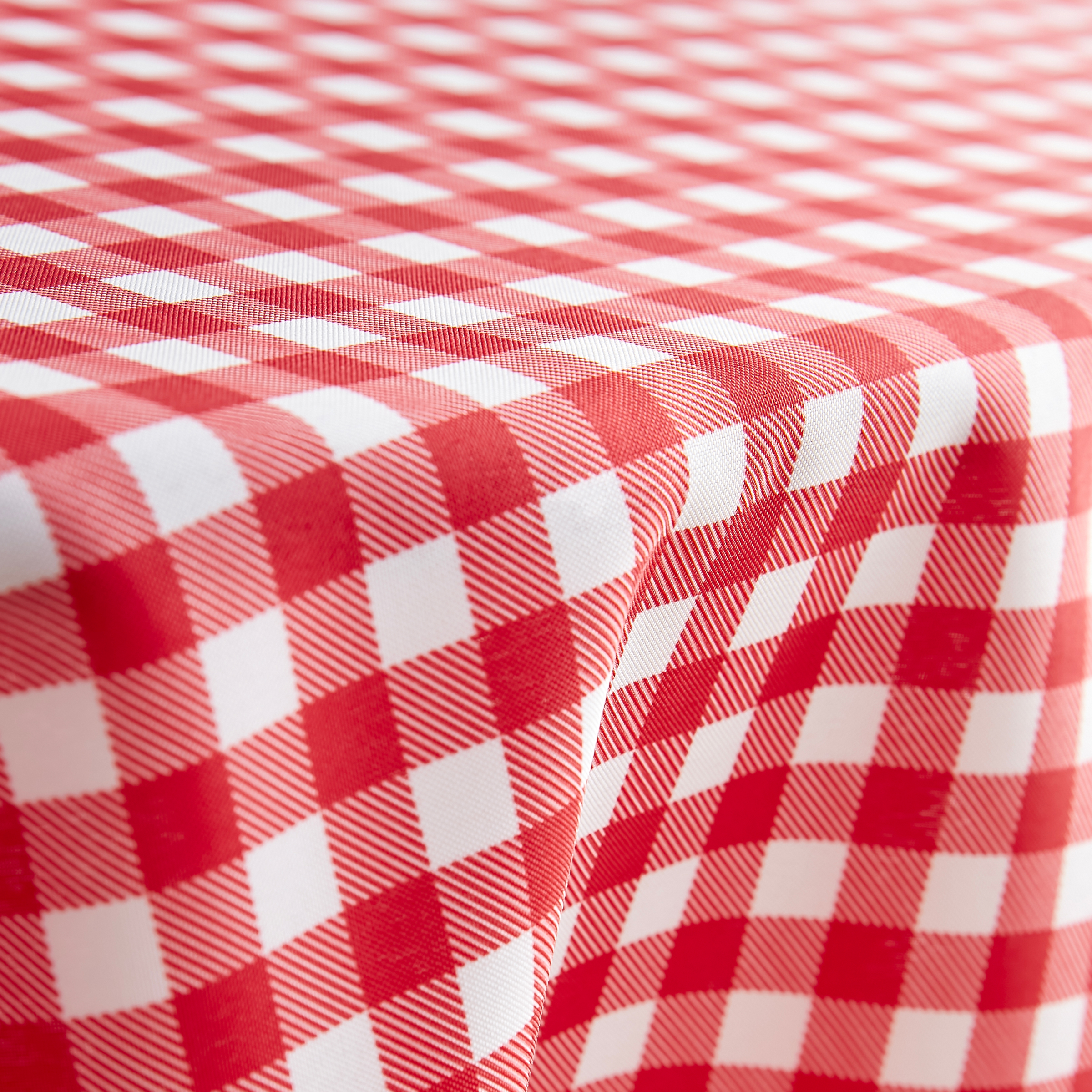 Nappe rectangulaire anti tache (140 x 350 cm) Elise Rouge
