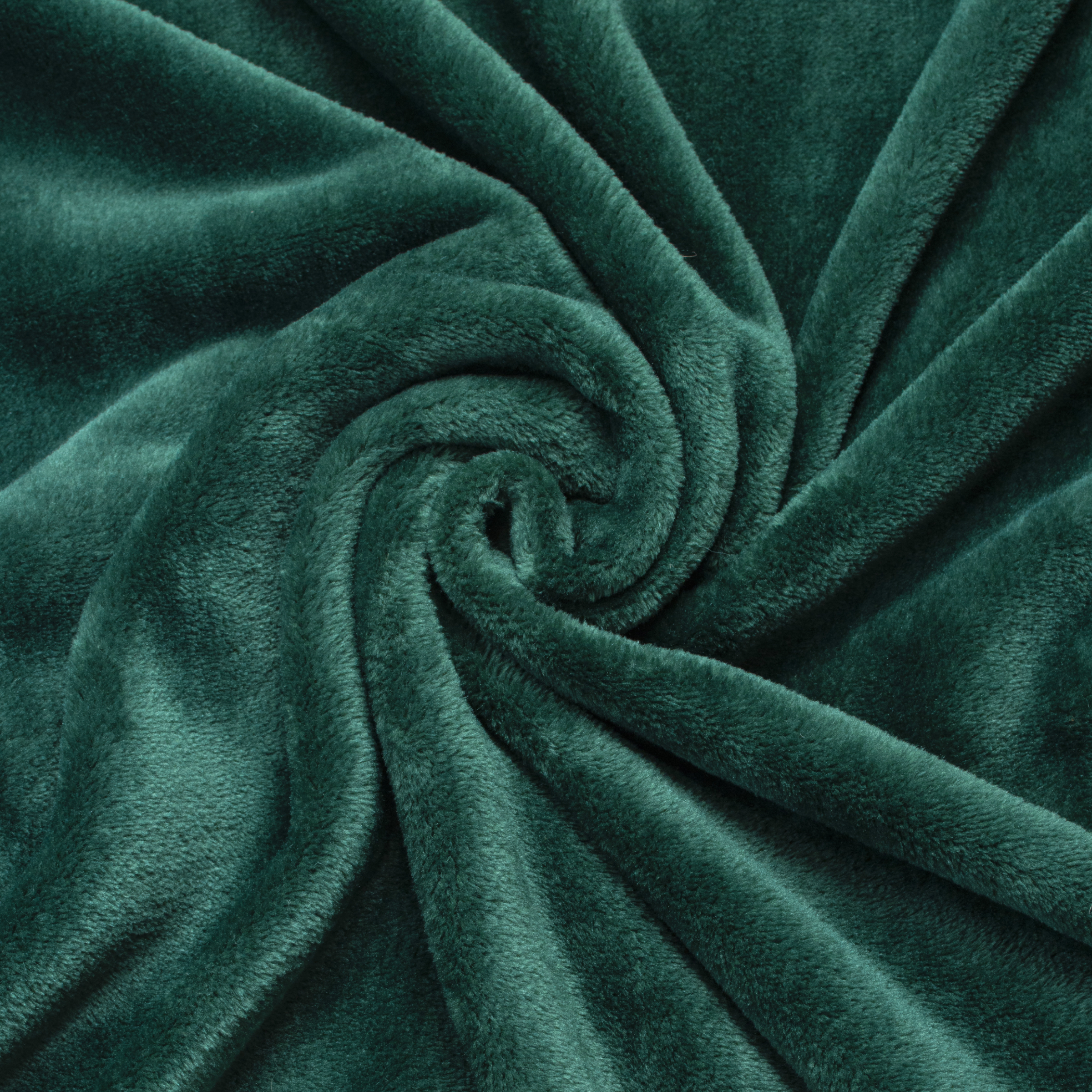 Plaid doux flanelle (180 x 230 cm) Didou Vert