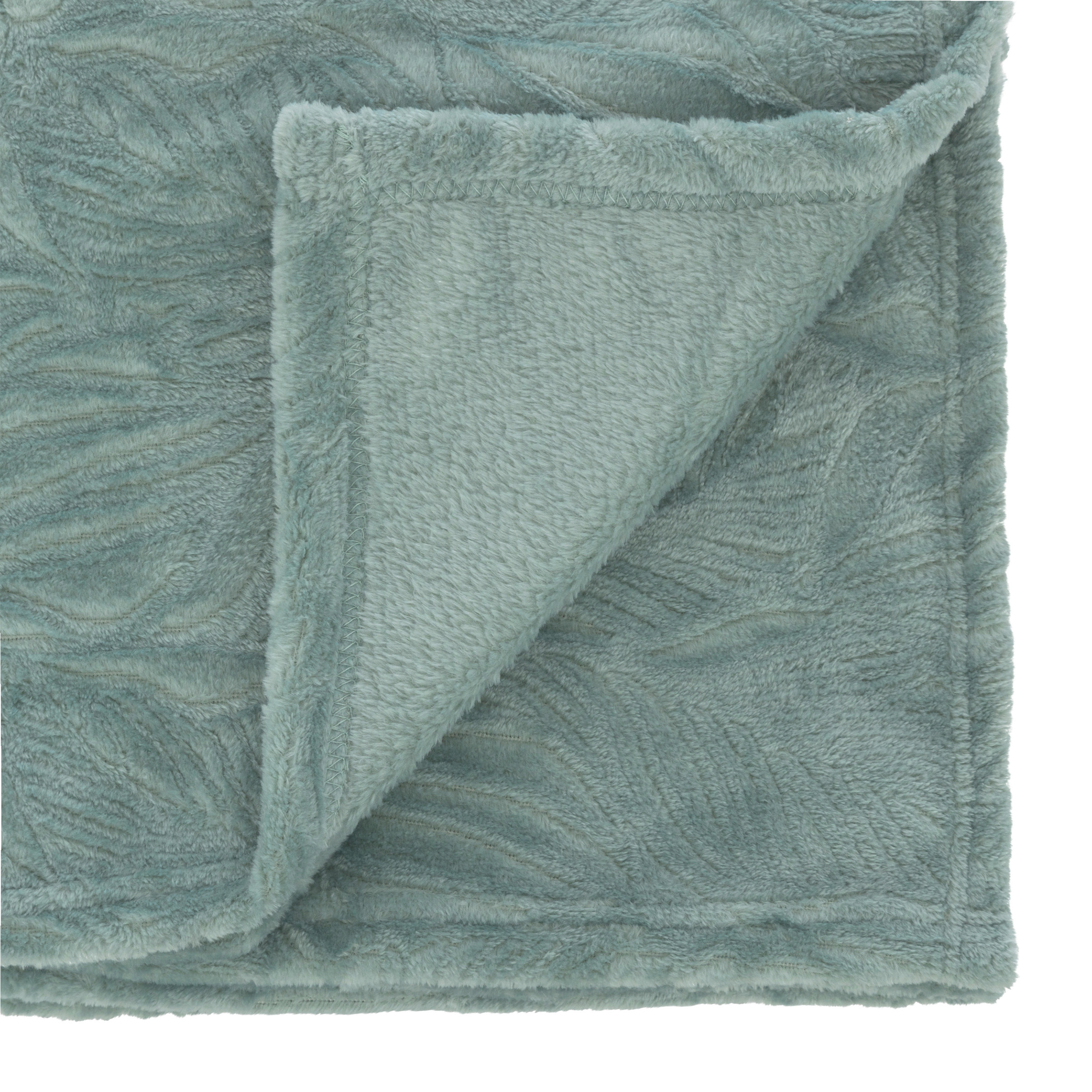 PLAID FLAN BRUSH RYO BL125X150