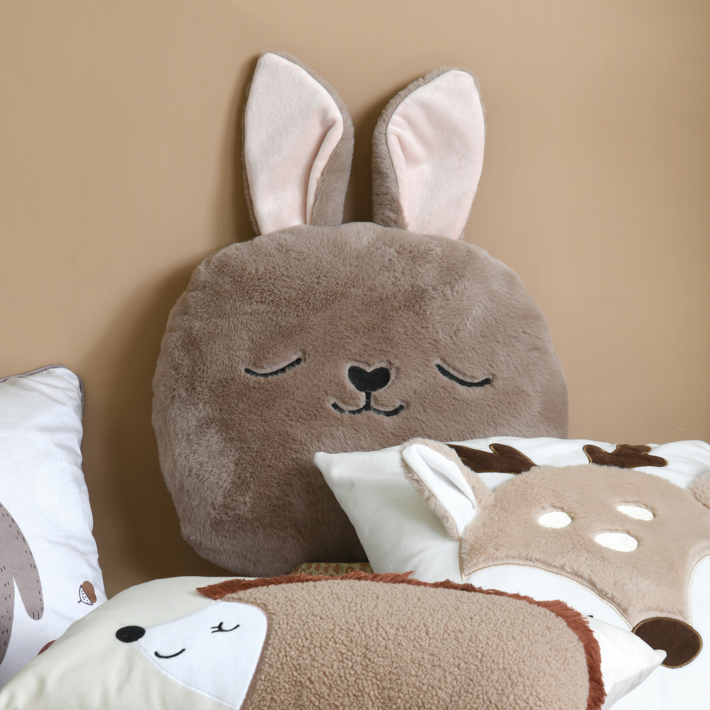Coussin enfant carré (35 x 35 cm) Gabin Blanc