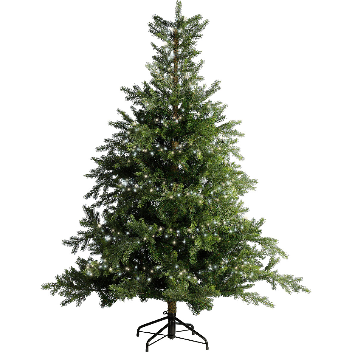 Guirlande lumineuse 45 m 2000 LED câble vert NewLuxe Bicolore Blanc chaud/froid