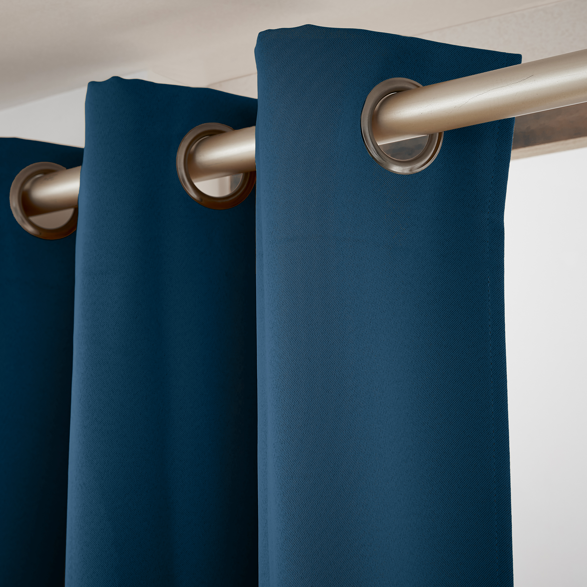 Rideau obscurcissant (140 x 180 cm) Dark Bleu pétrole