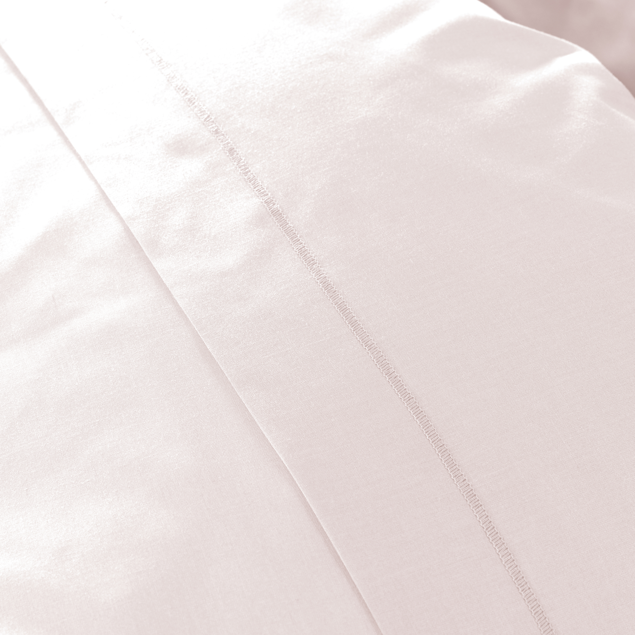 Drap housse percale de coton (90 x 200 cm) Cali Rose poudré
