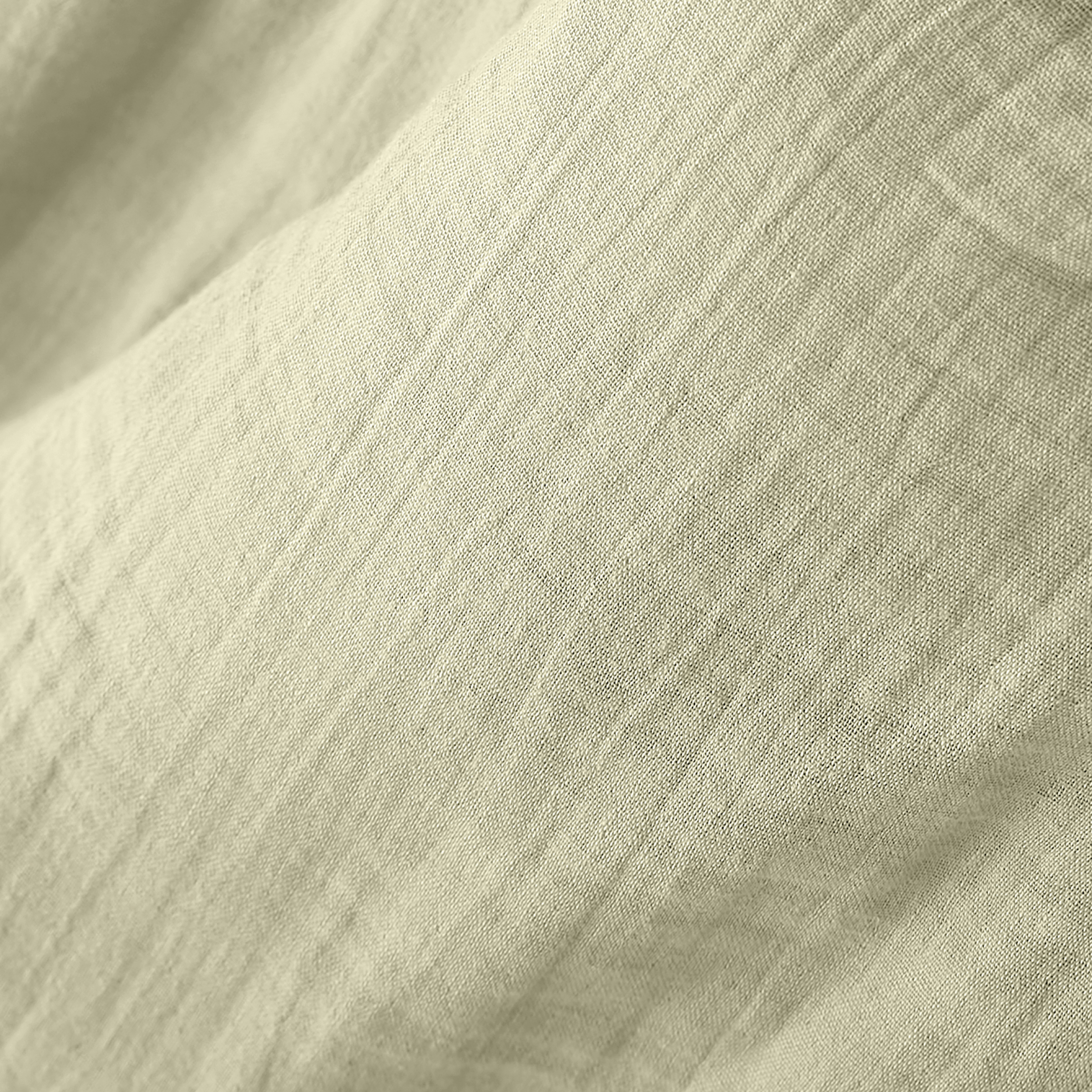Coussin de sol gaze de coton (50 x 50 cm) Gaïa Vert tilleul