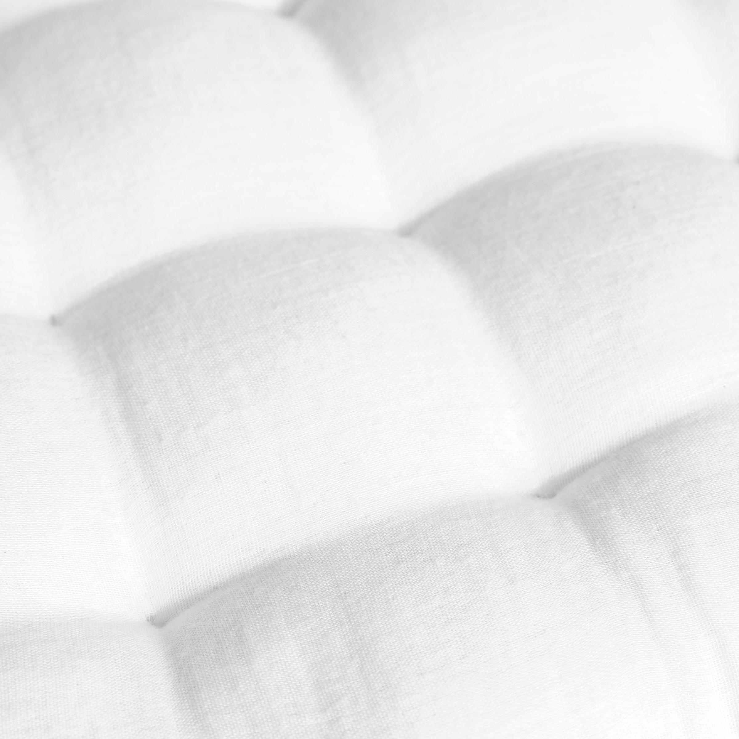 Matelas de sol gaze de coton (60 x 120 cm) Gaïa Blanc chantilly