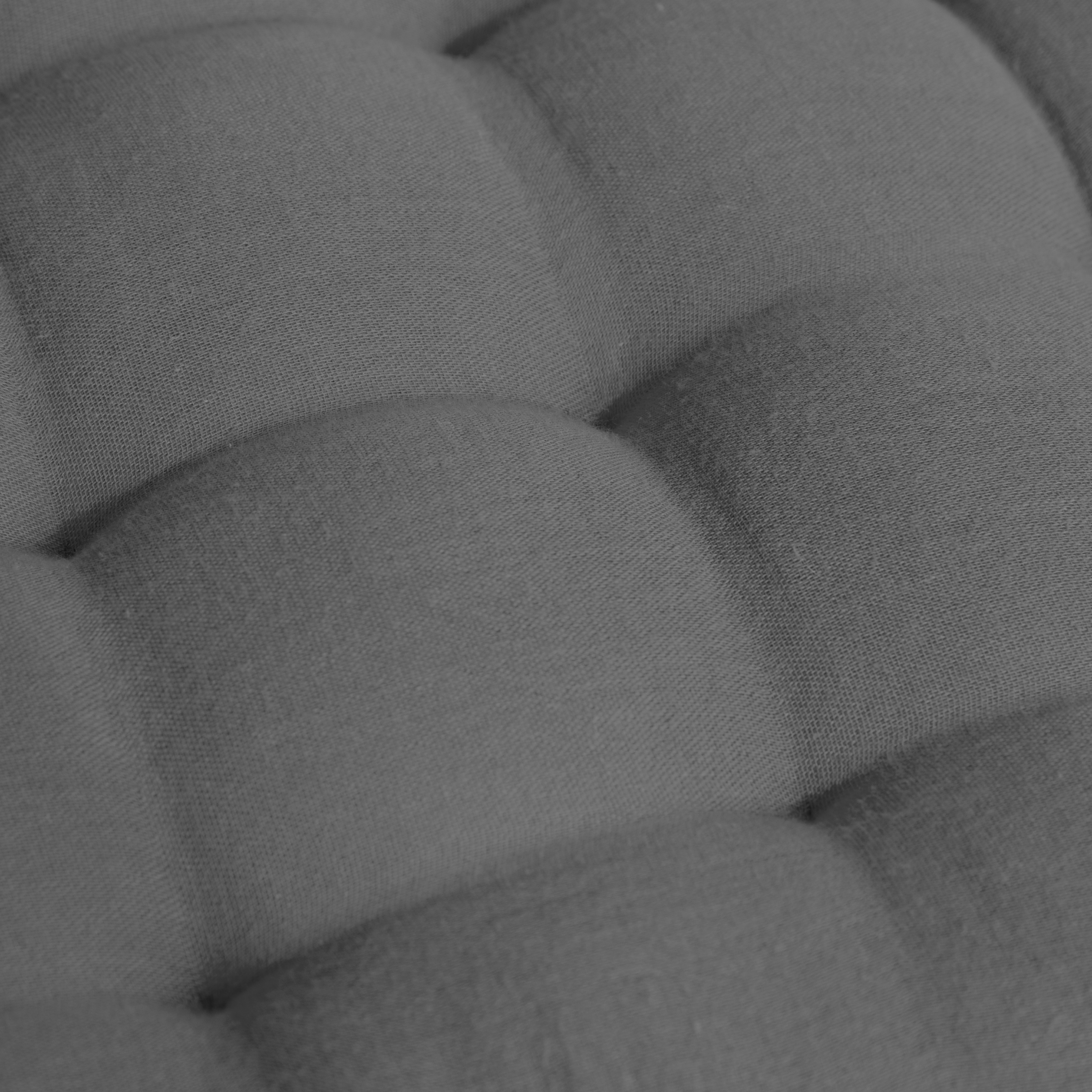 Matelas de sol gaze de coton (60 x 120 cm) Gaïa Gris granit
