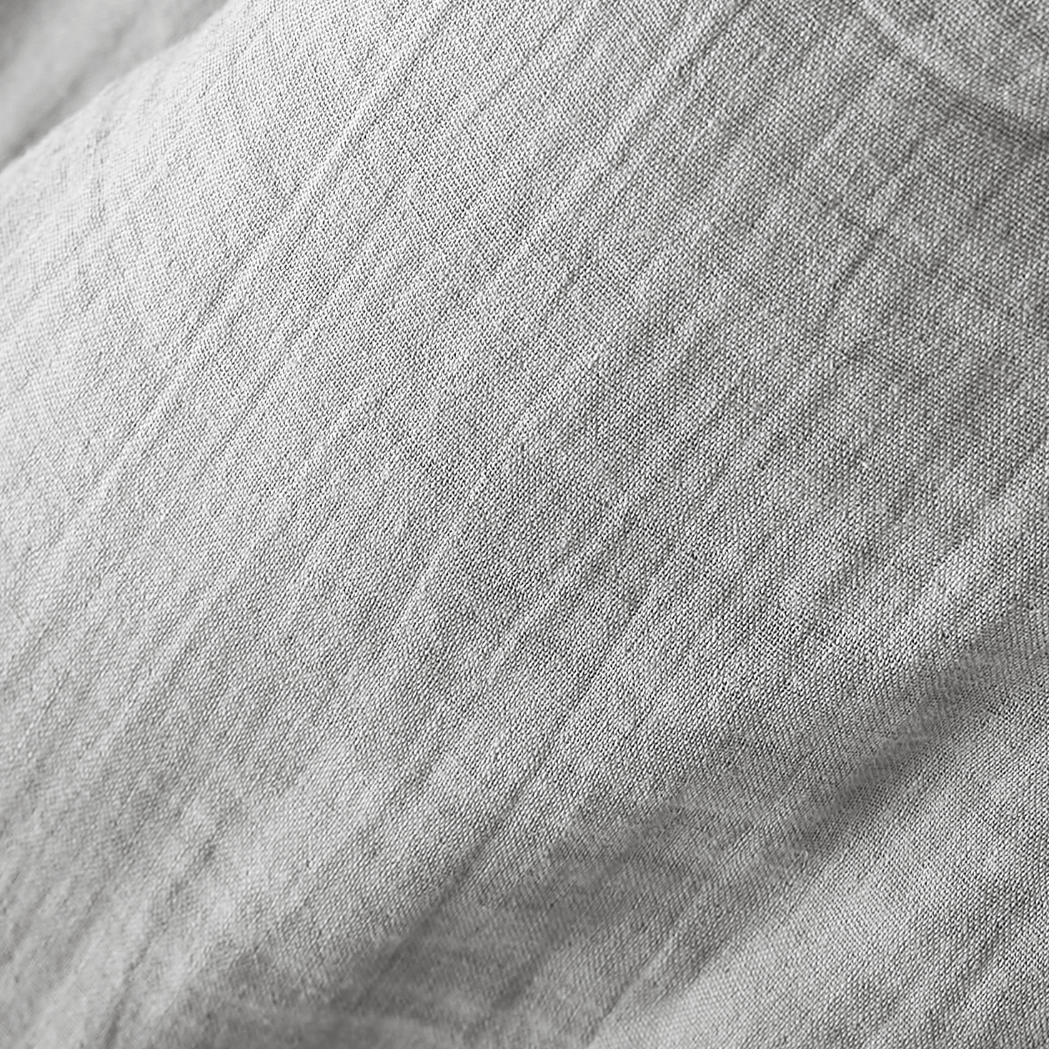 Rideau gaze de coton ajustable (180 x max 300 cm) Gaïa Gris nuage 3