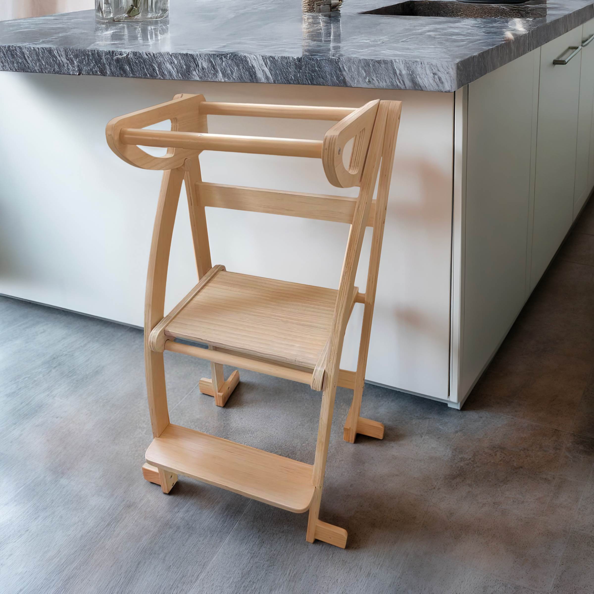 Tour d'apprentissage H92 cm Bois Eminza kids