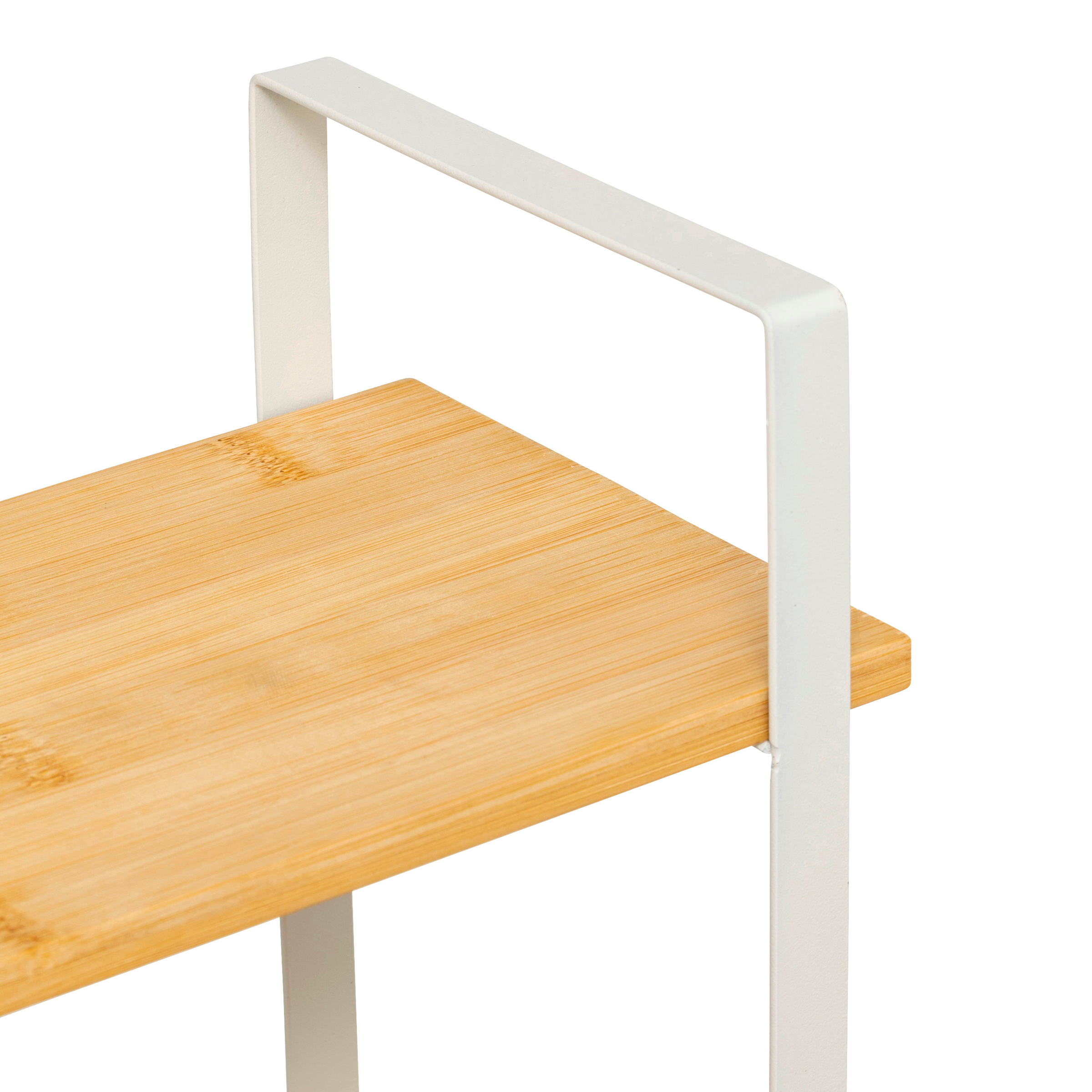 ETAGERE 2NIV BAC ORDERA ARGILE L. 30 x P. 14 x H. 30 cm