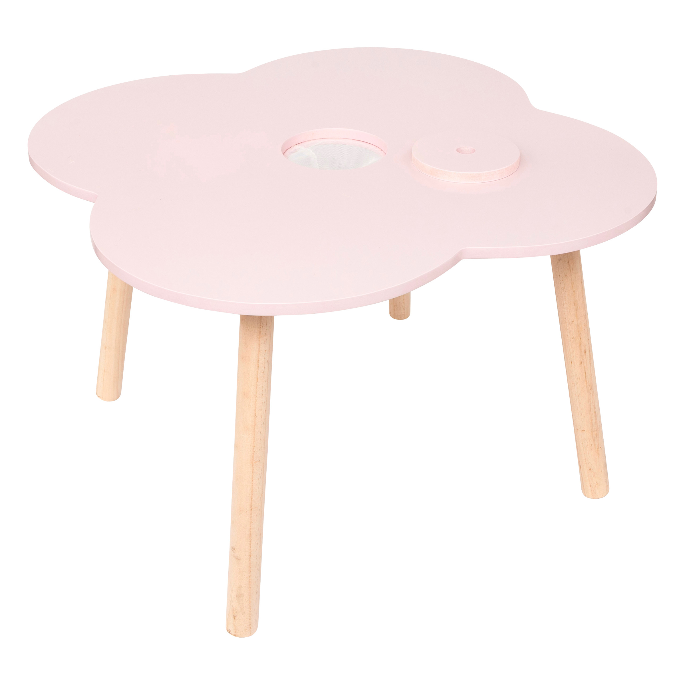 TABLE DOUCEUR FLEUR L. 51 x P. 51 x H. 40 cm