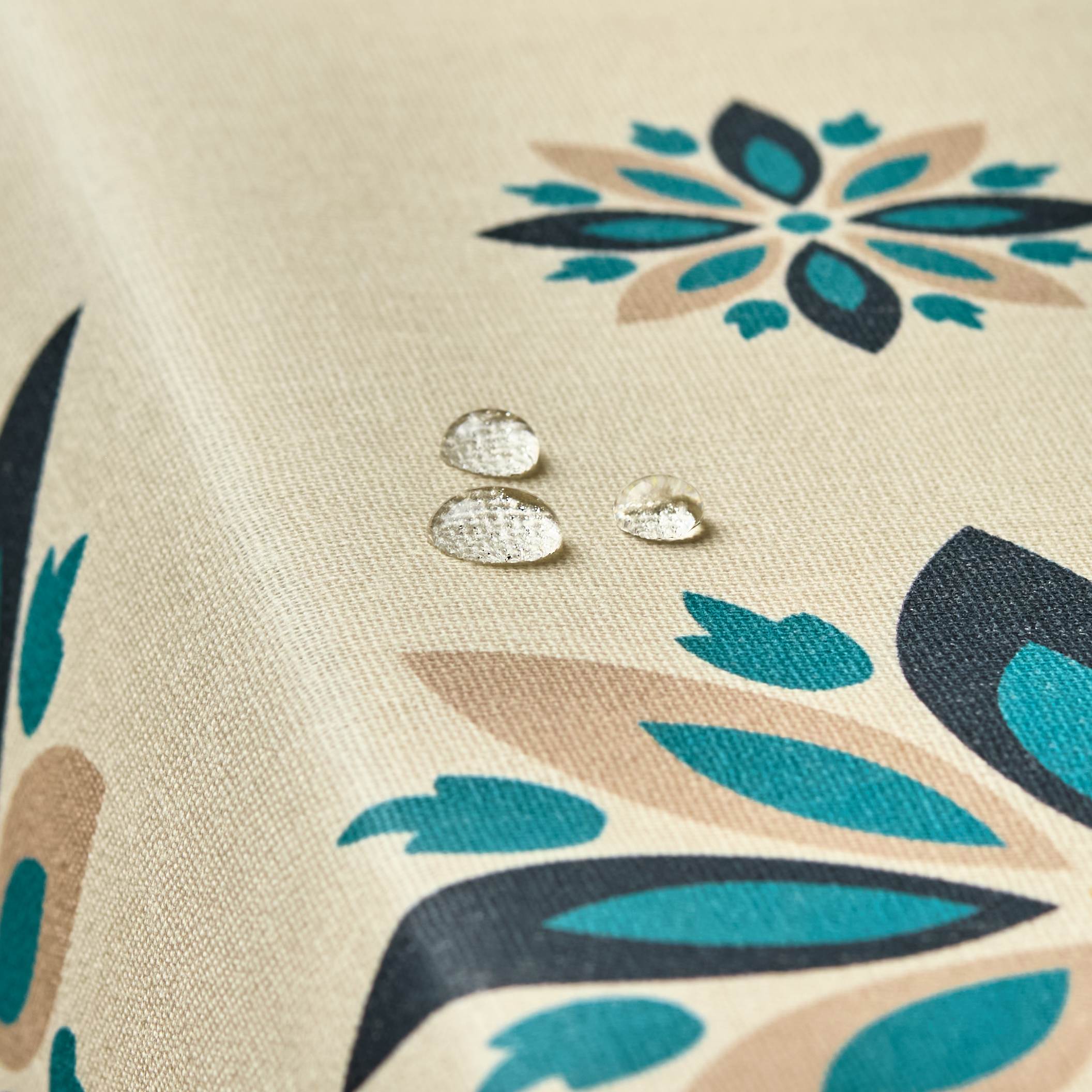 EM - Nappe en coton enduit 150 x 350 cm PORTO