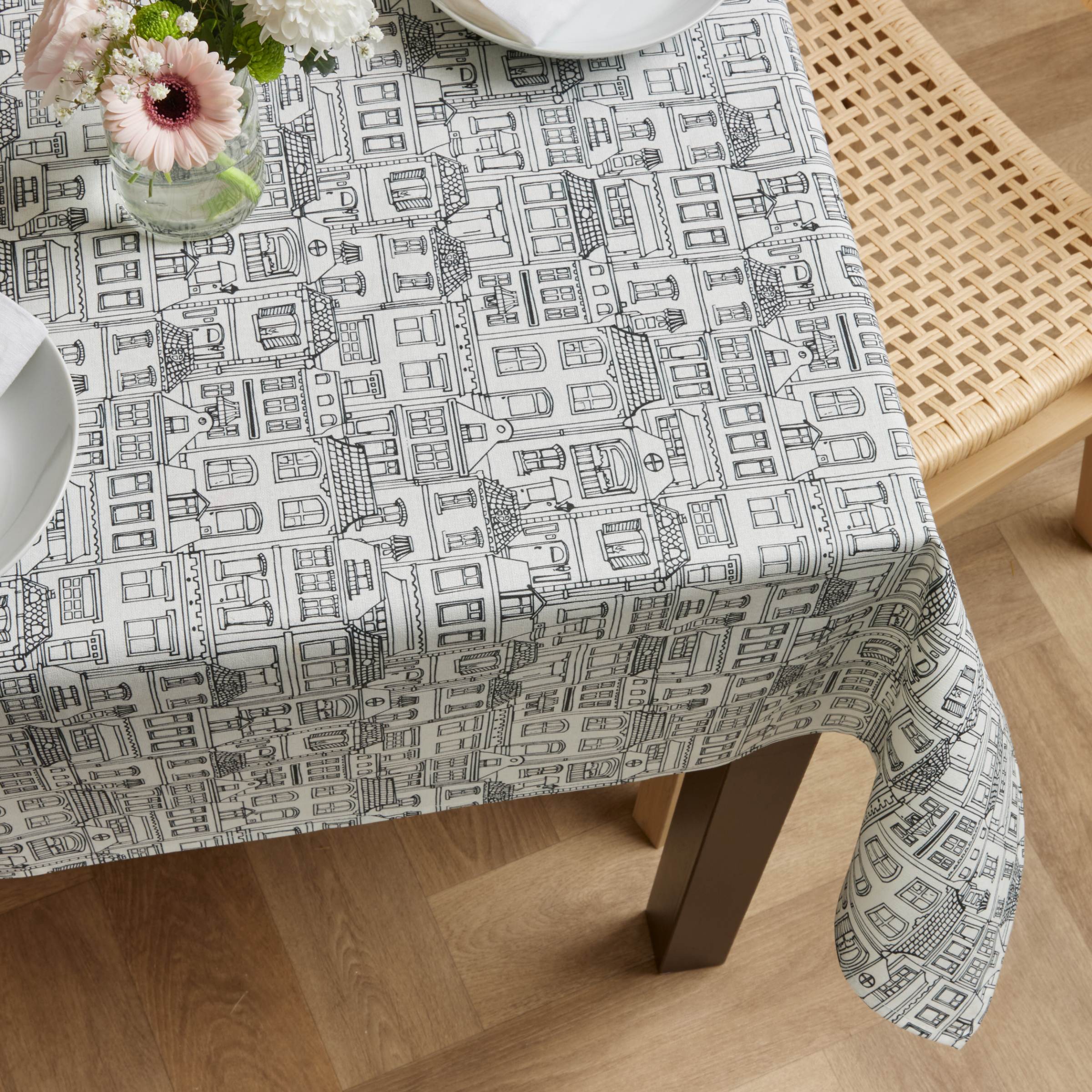 EM - Nappe en coton enduit 150 x 250 cm HOME