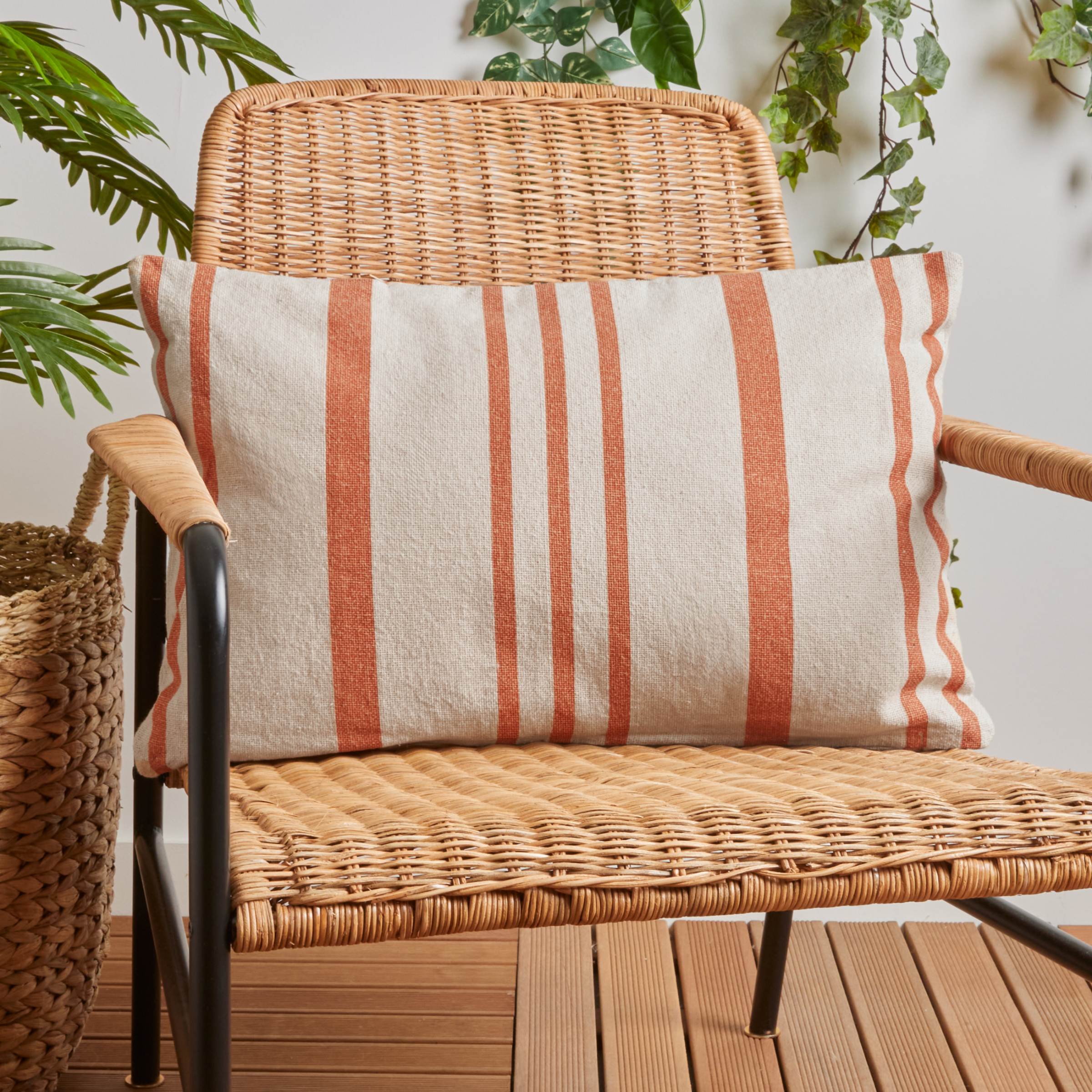 Coussin extérieur rectangulaire (40 x 60 cm) Nautica Orange