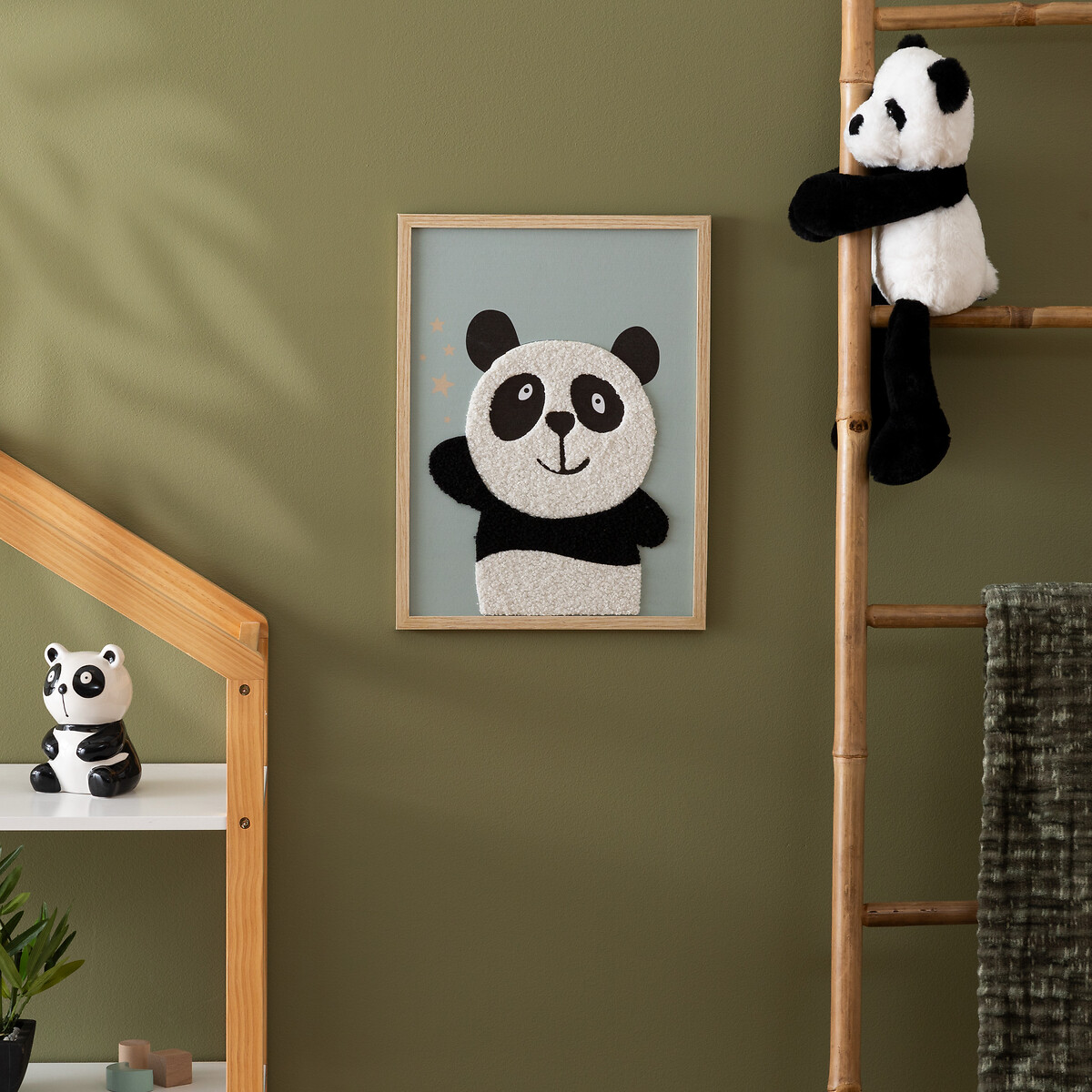 TOILE IMP/CAD PANDA ANDY 30X40 L. 40 x P. 1 x H. 30 cm
